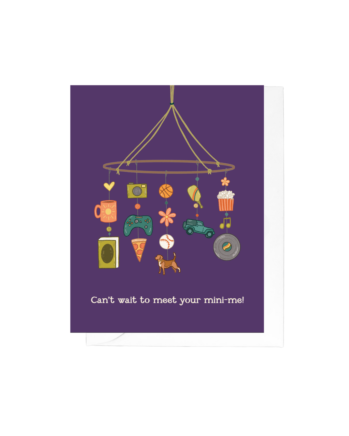 Mini Me Greeting Card – New Baby Pregnancy Card