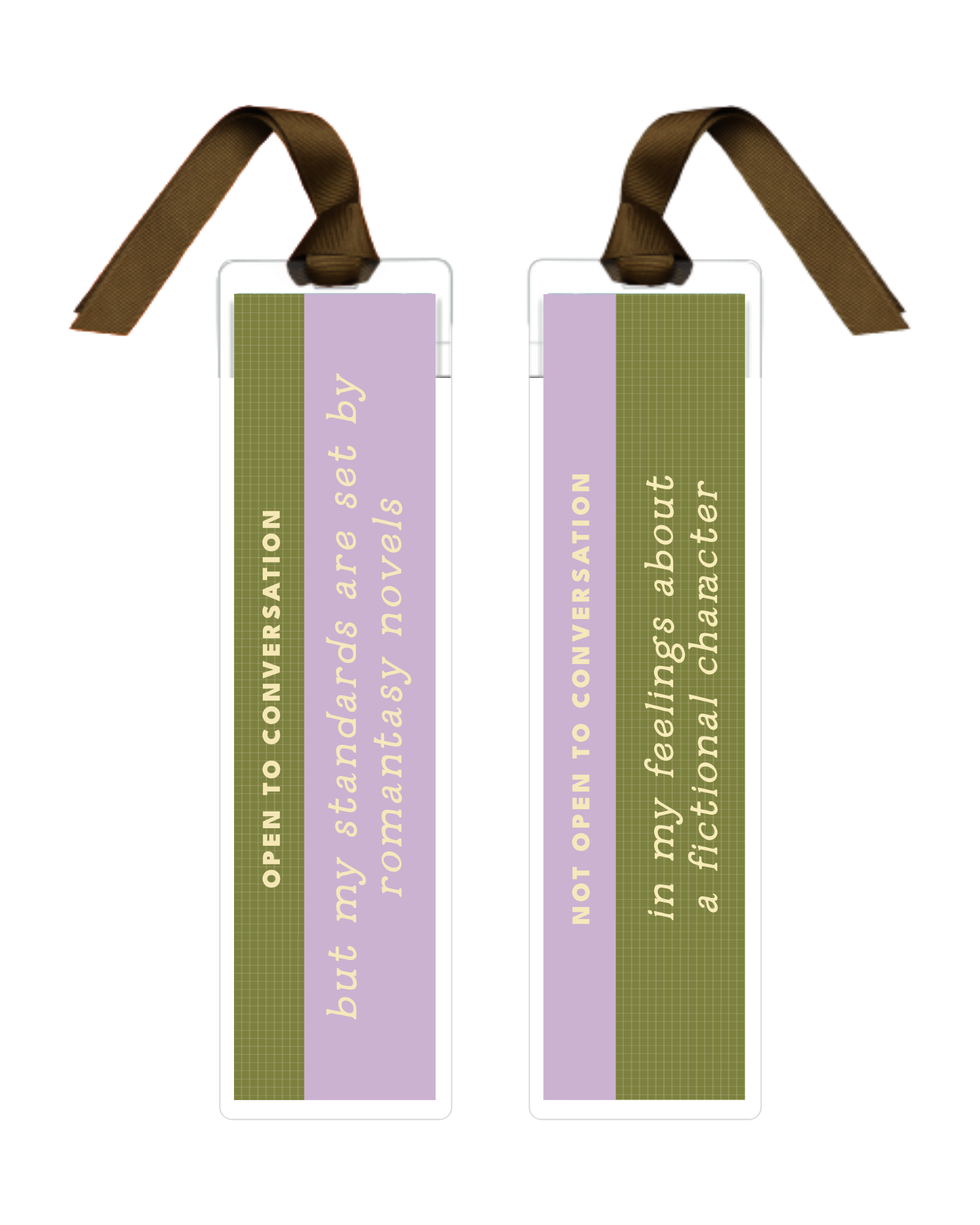 "Romantasy Expectations" Conversation Bookmark