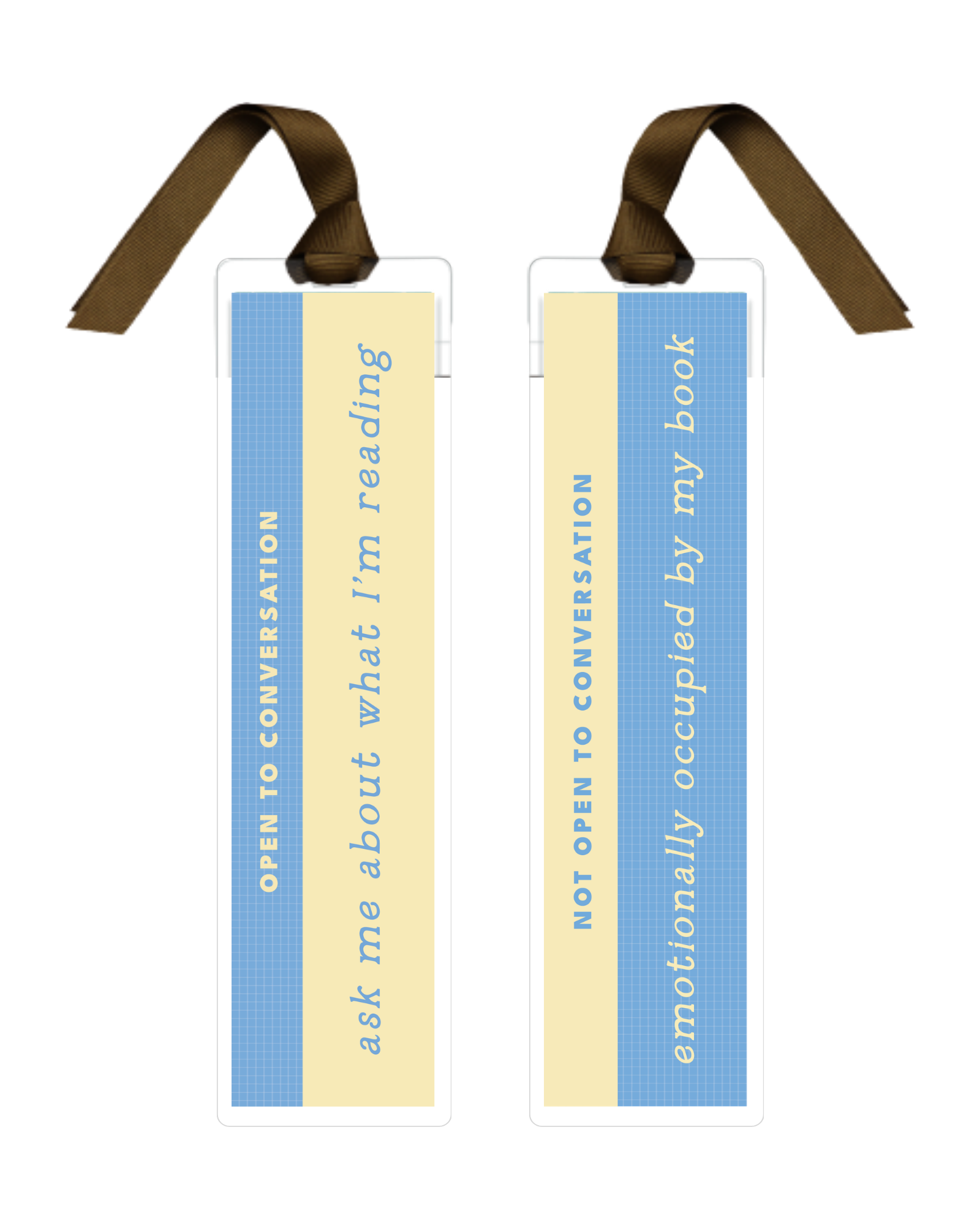 "Ask Me" Conversation Bookmark