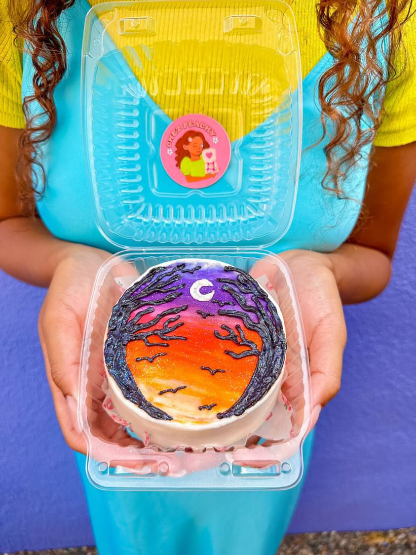 October 27 | Paint Your Own Spooky Landscape Bento Cake Workshop with Chez Peachy
