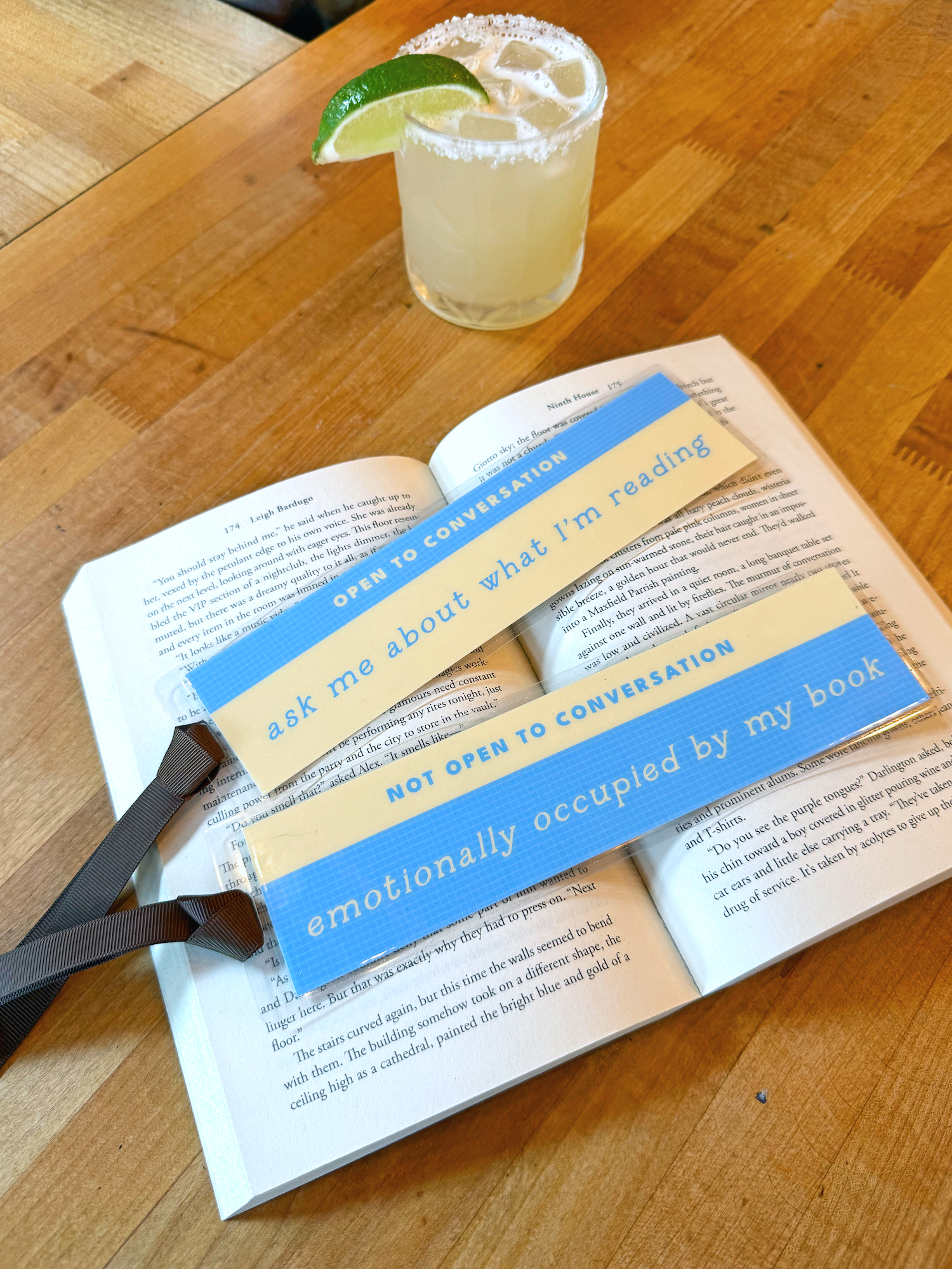 "Ask Me" Conversation Bookmark