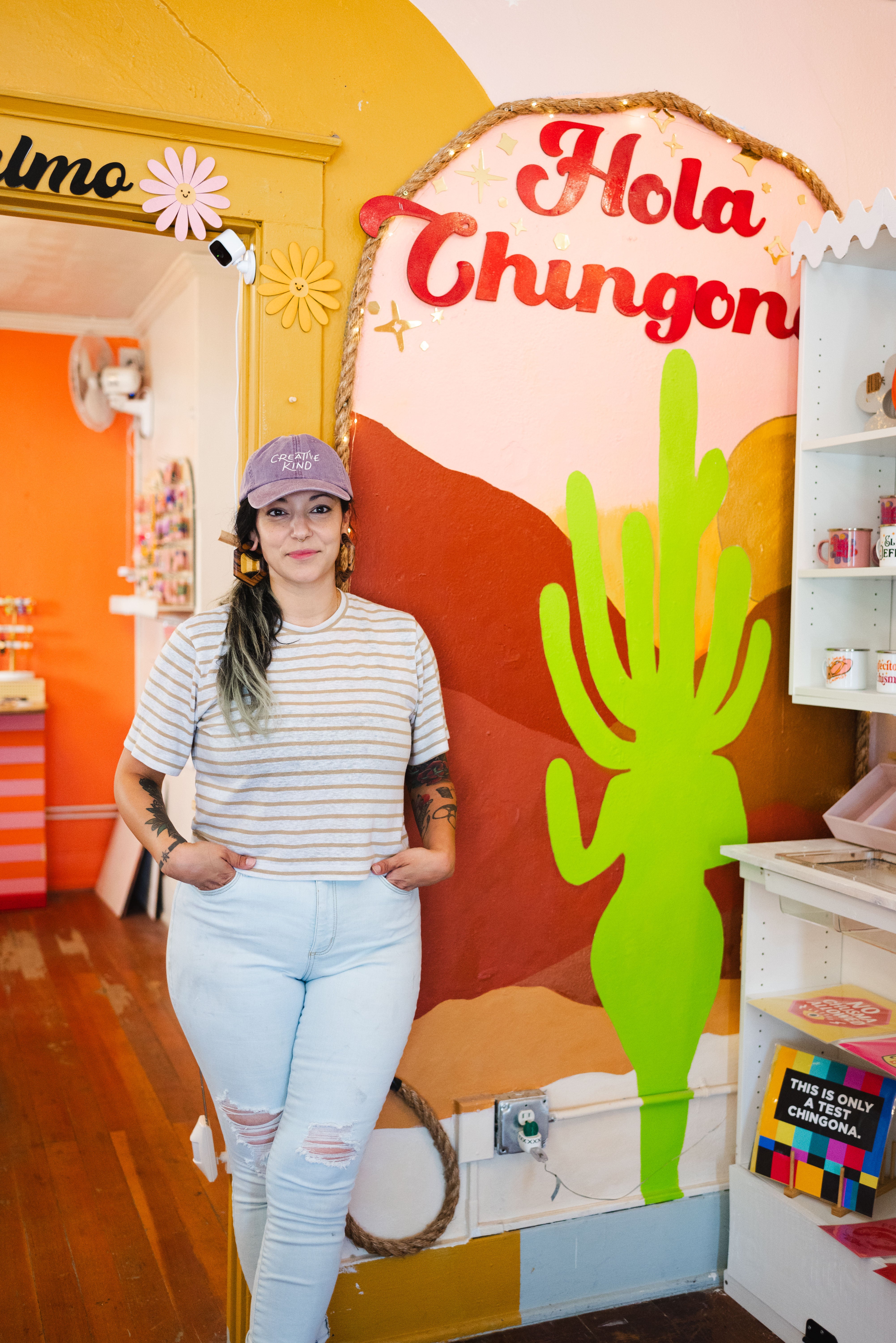 Creative Kind Tucson Saguaro Dad Hat | Wild Plum