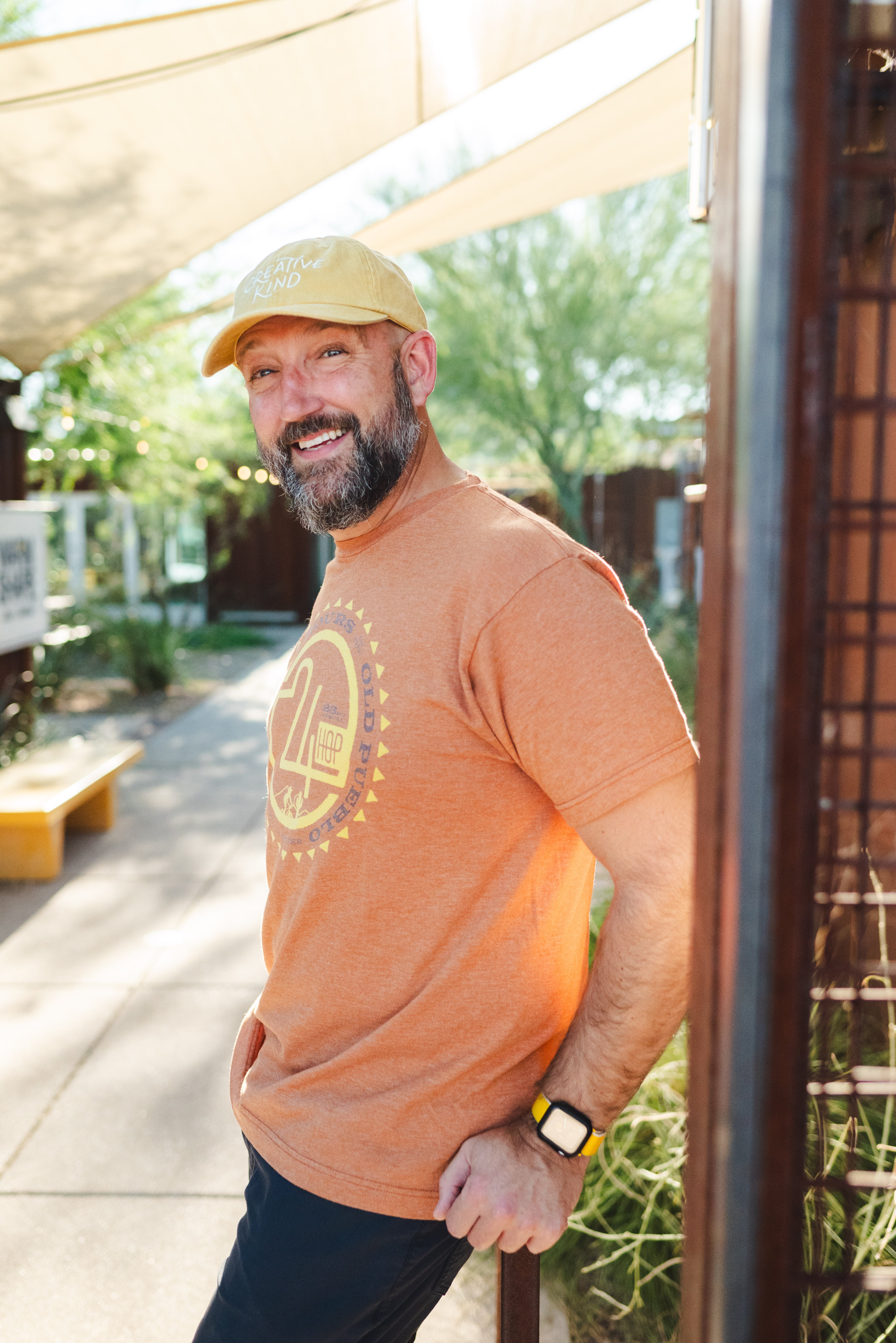 Creative Kind Tucson Saguaro Dad Hat | Mustard