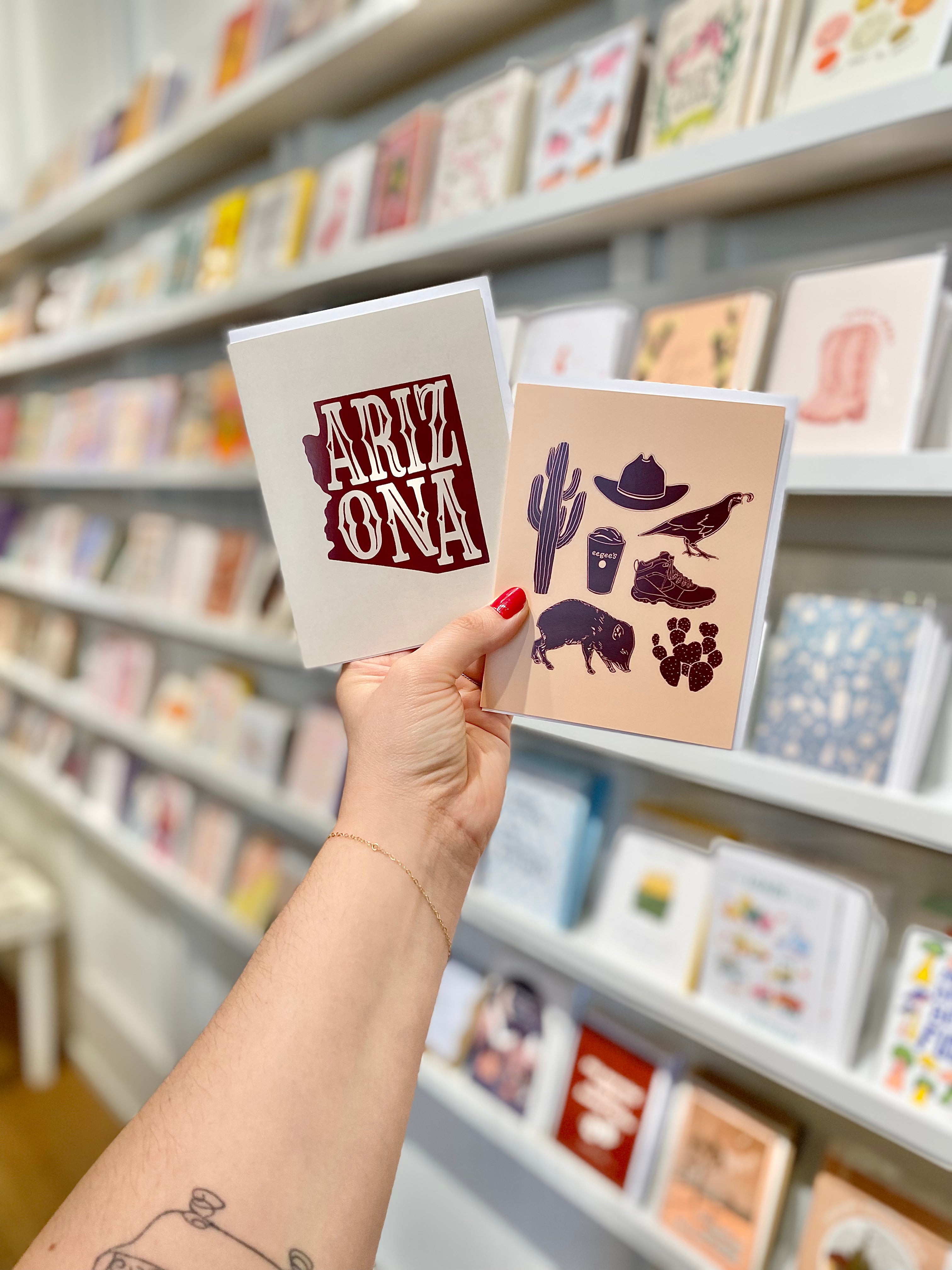 Arizona Characters Greeting Card