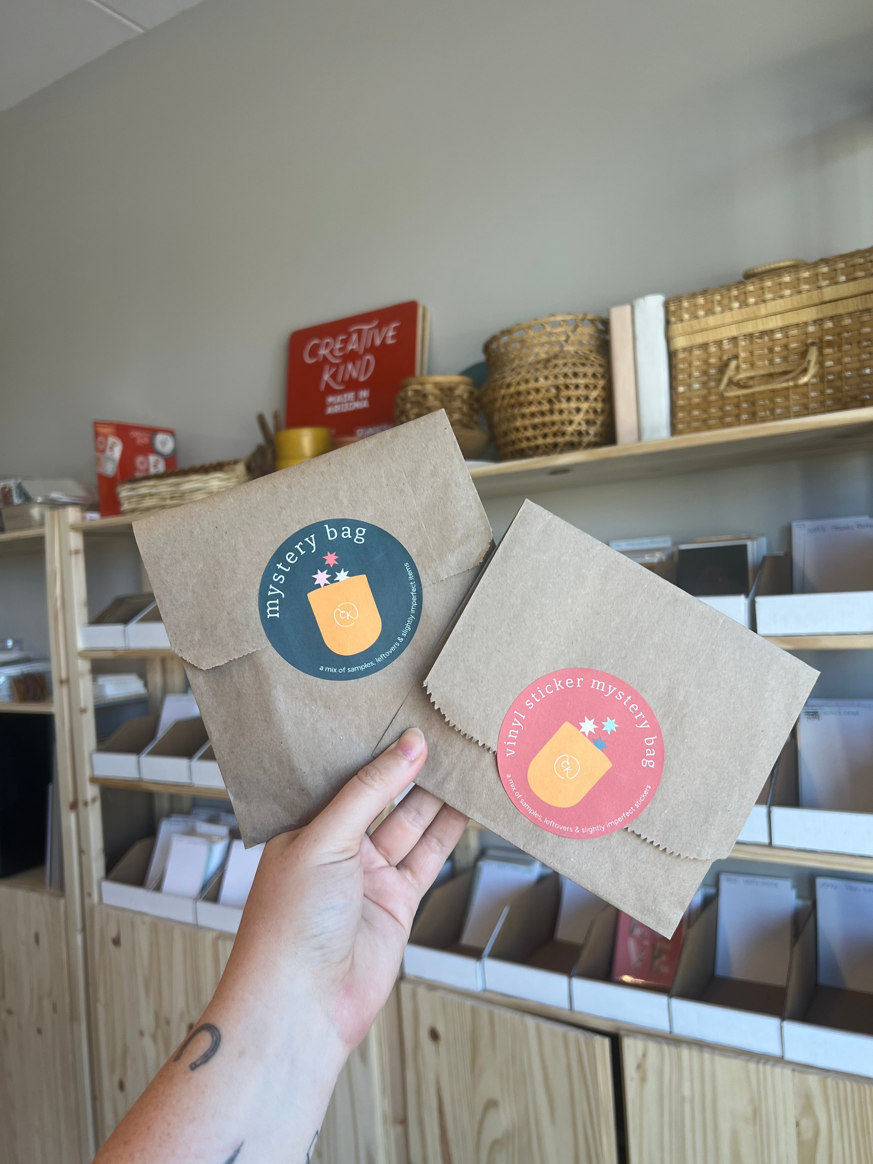 Mystery Card or Sticker Bag