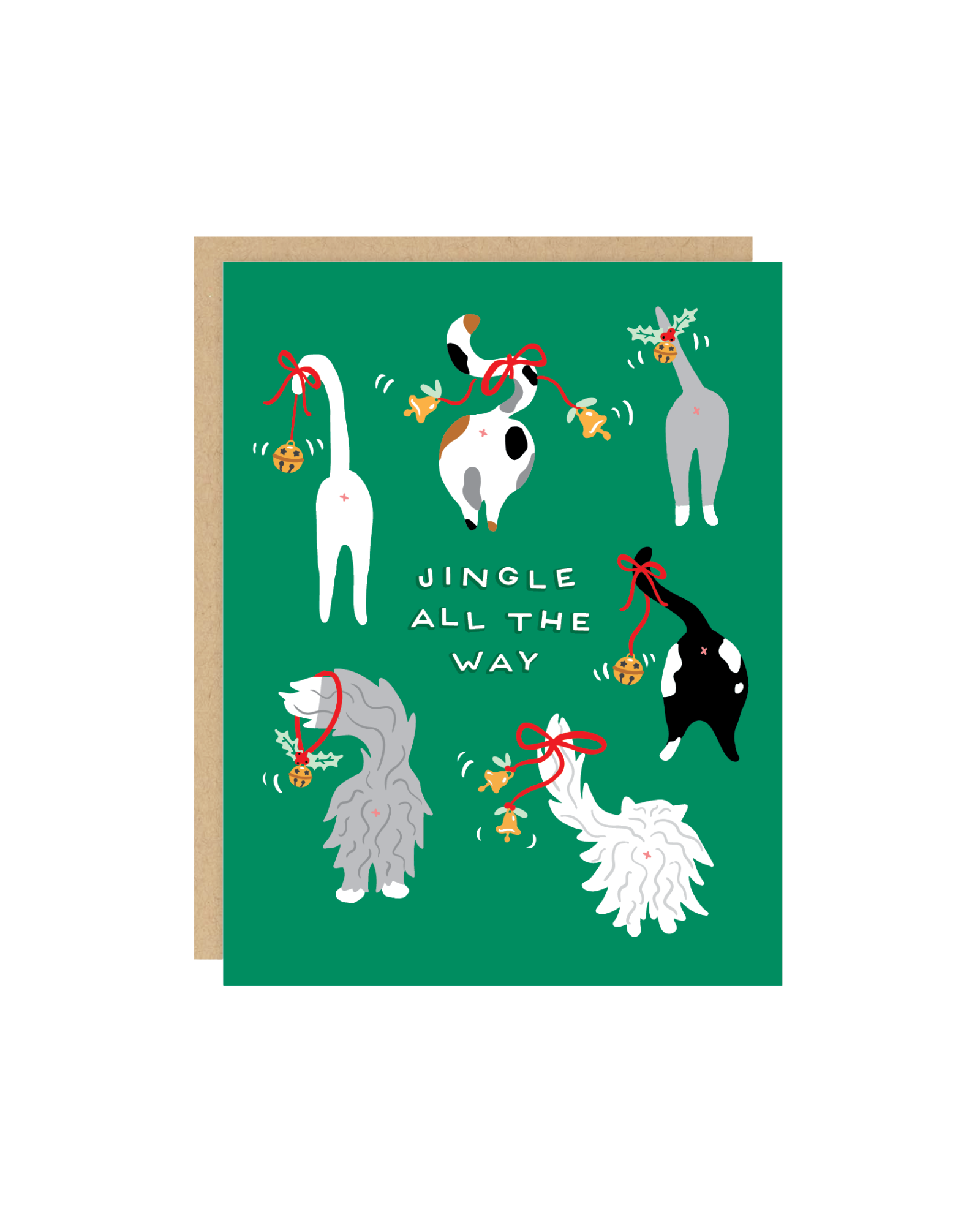 Jingle Cats Holiday Card Boxed Set of 8