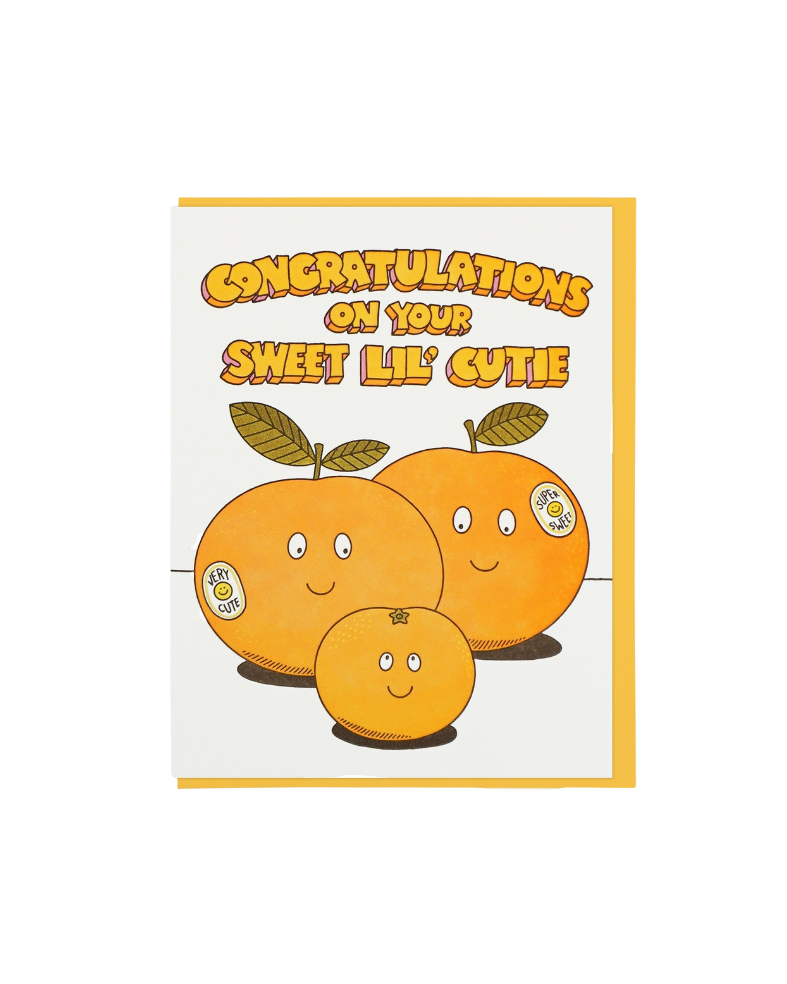 Congratulations On Your Sweet Lil' Cutie Greeting Card