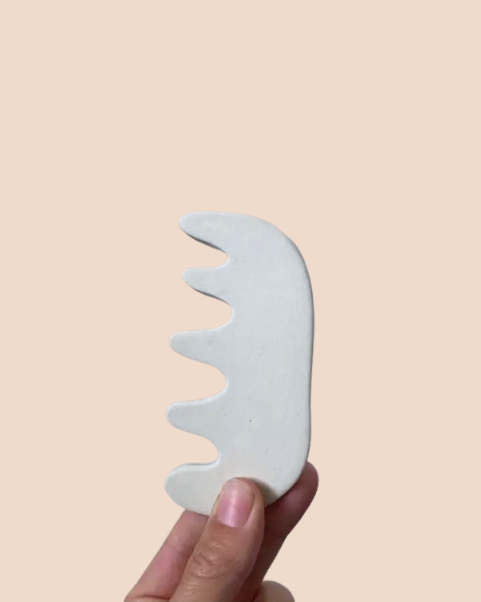 Porcelain Gua Sha Comb