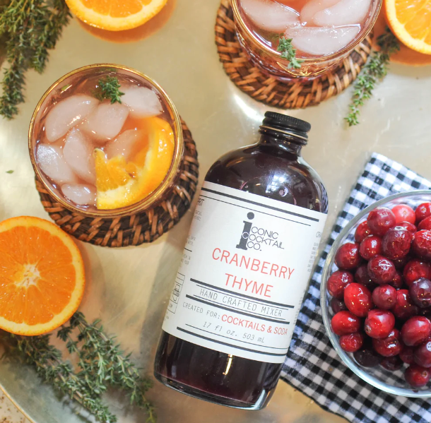 Cranberry Thyme Syrup