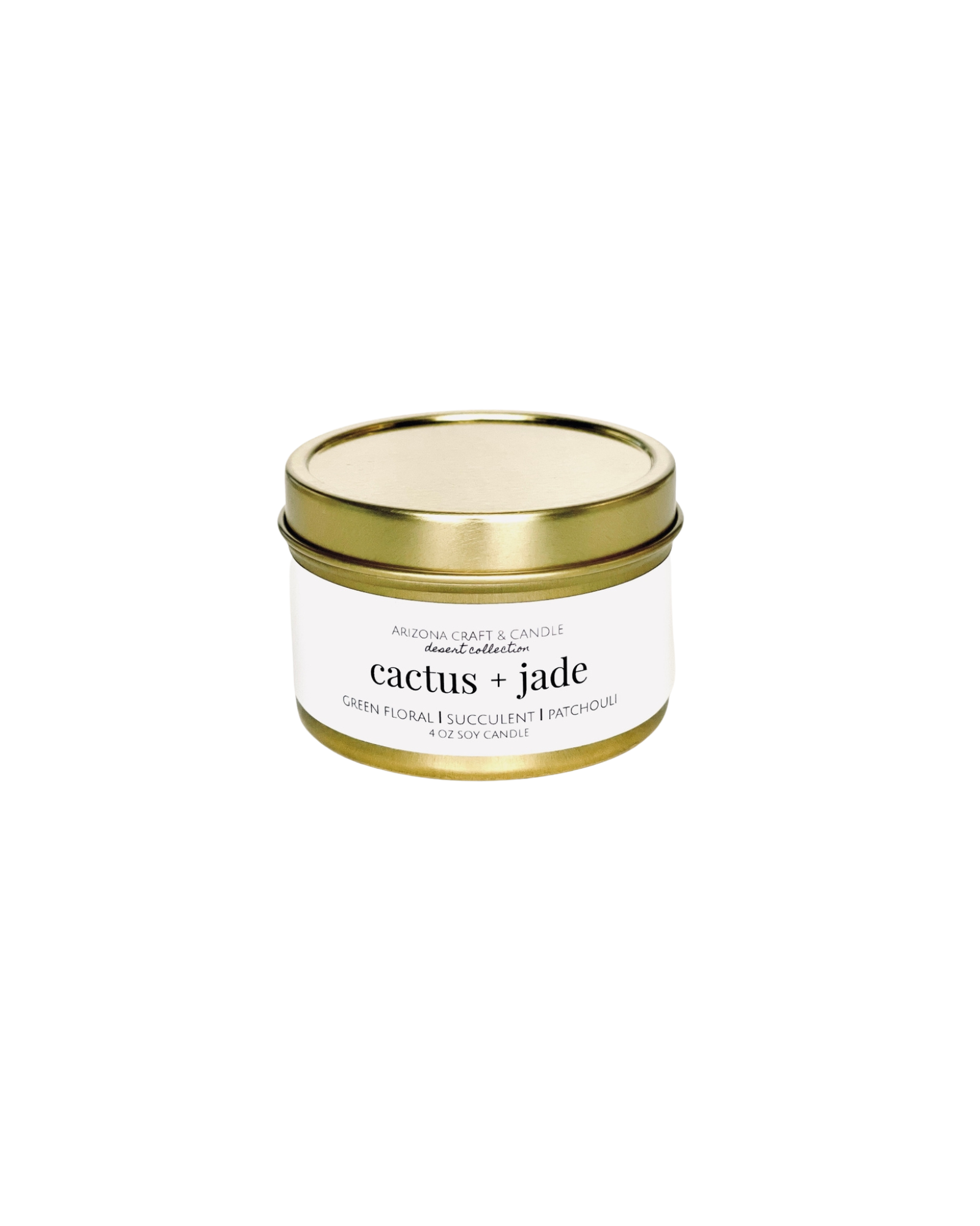 Cactus & Jade Travel Candle