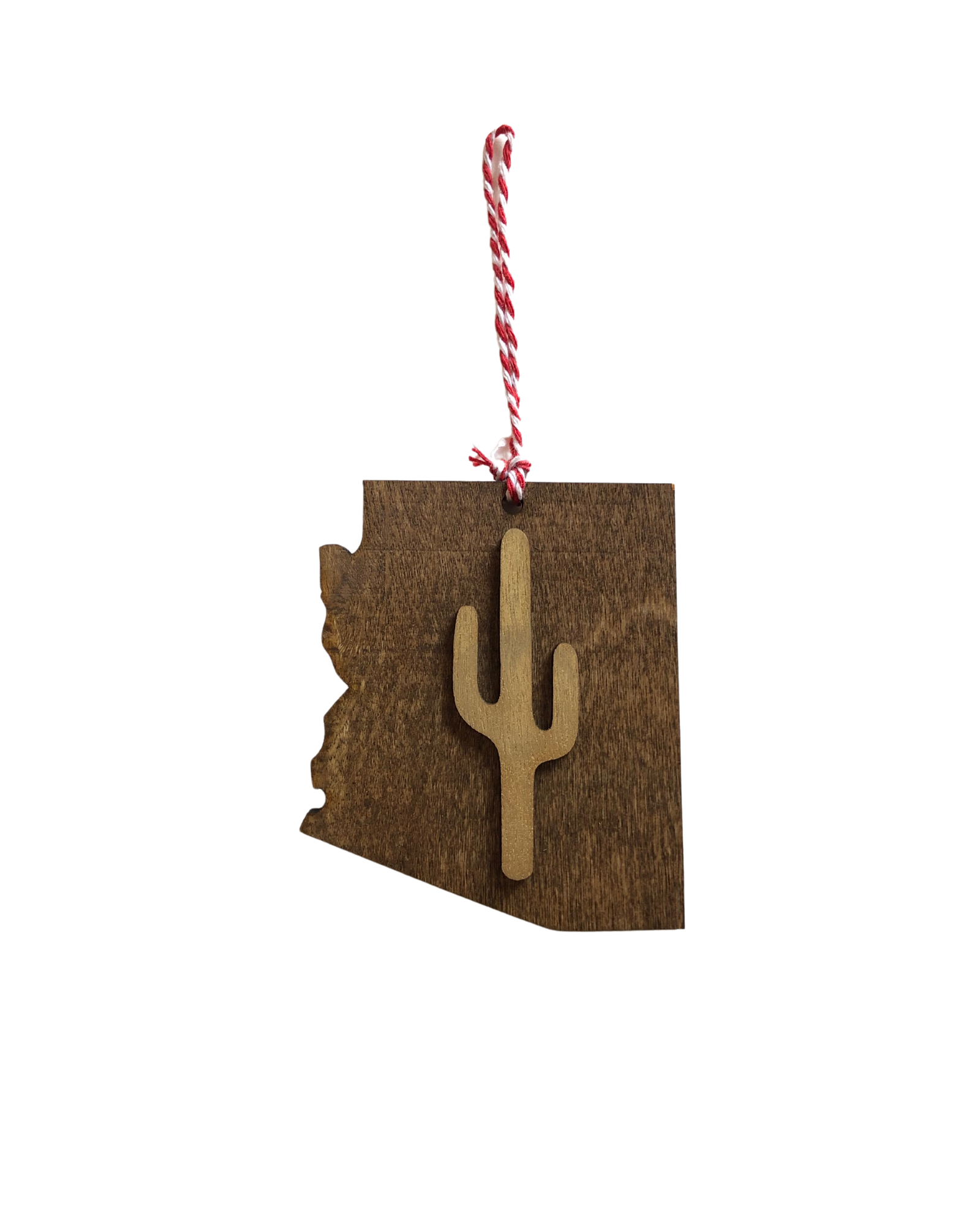 Arizona Cactus Ornament | Dark | Gold Cactus