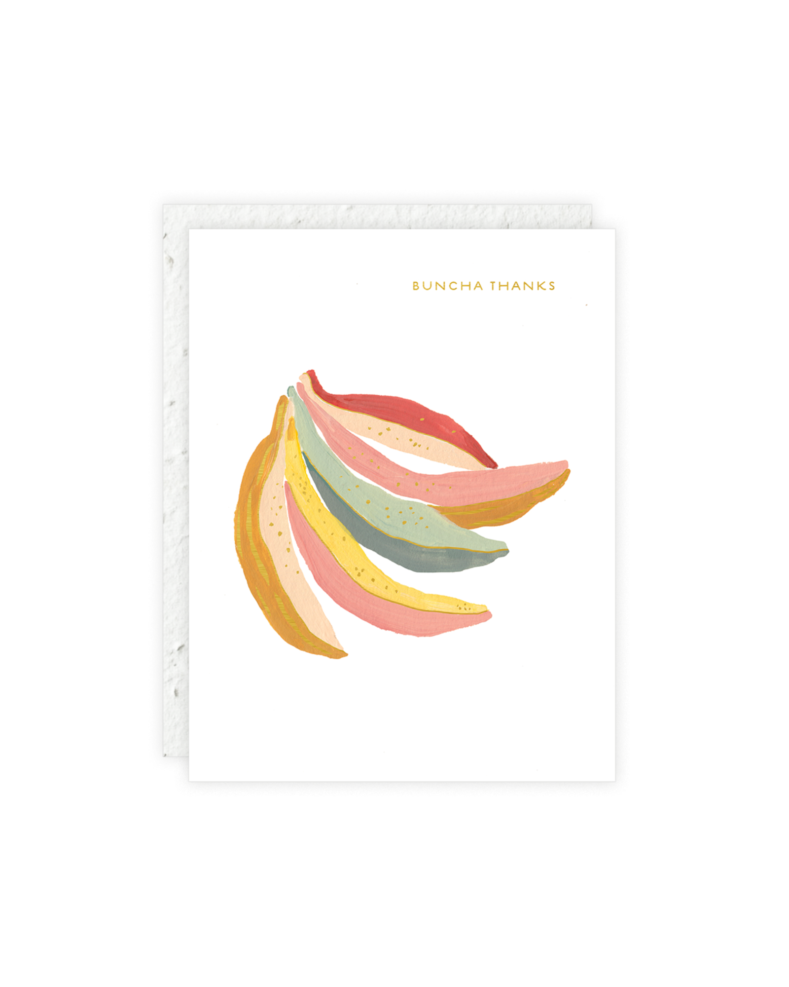 Bananas Thank You Greeting Card