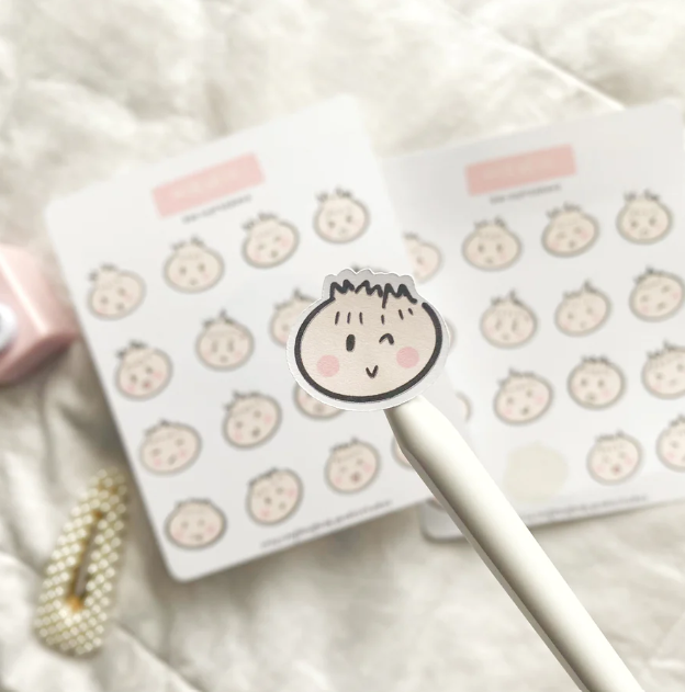 Bao Expressions Sticker Sheet