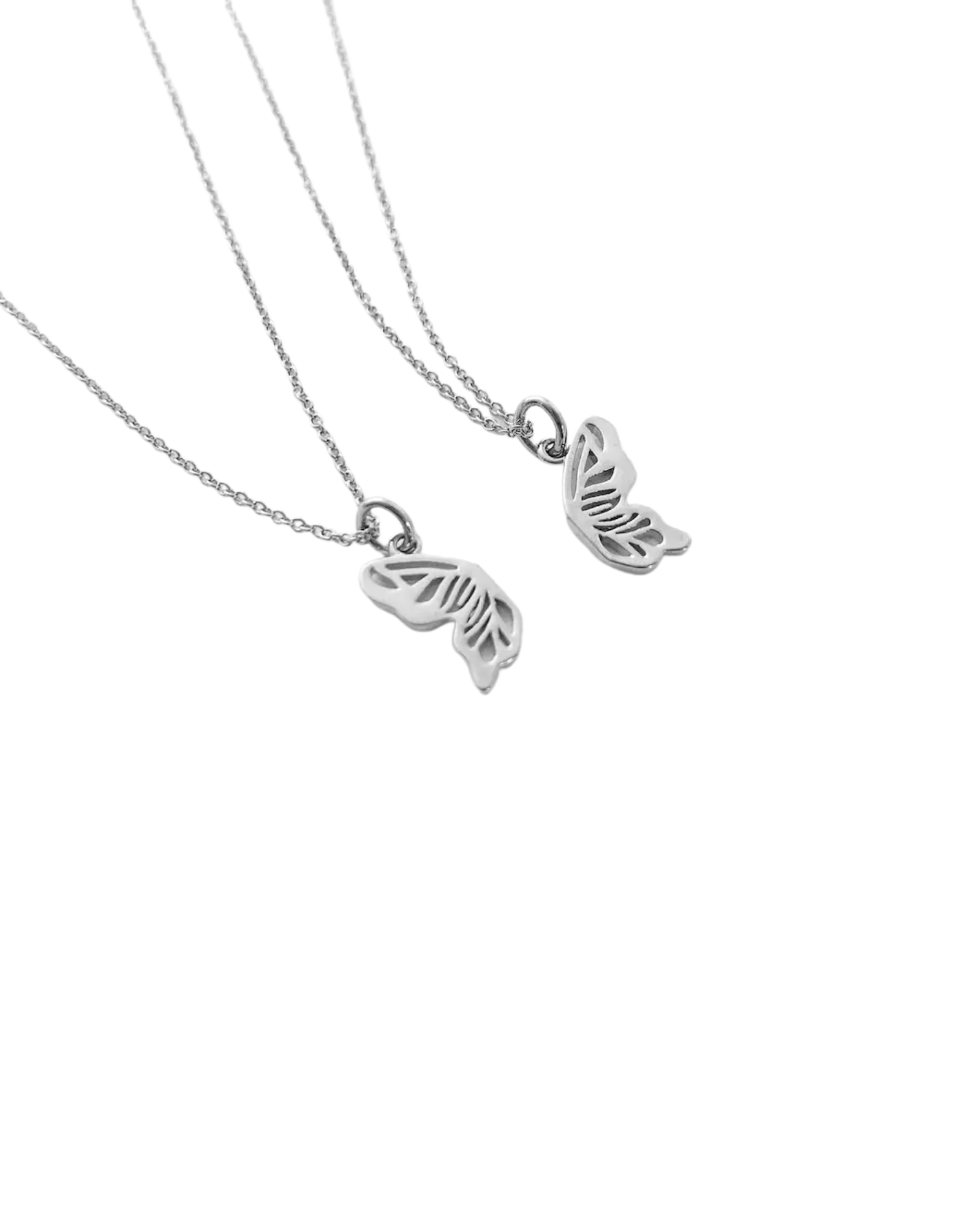 BFF Butterfly Necklace Duo