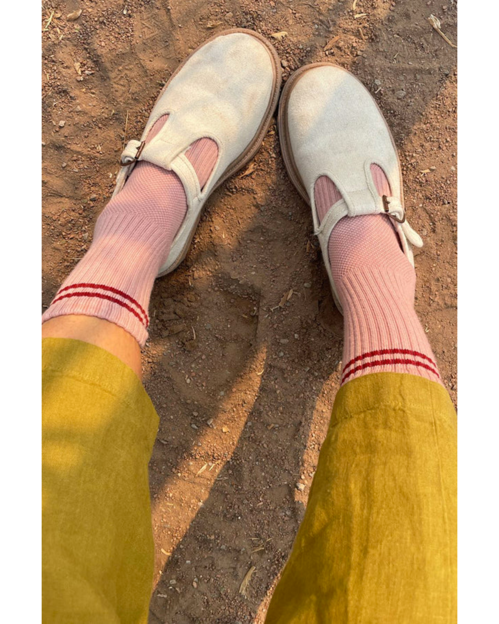 Boyfriend Socks | Vintage Pink