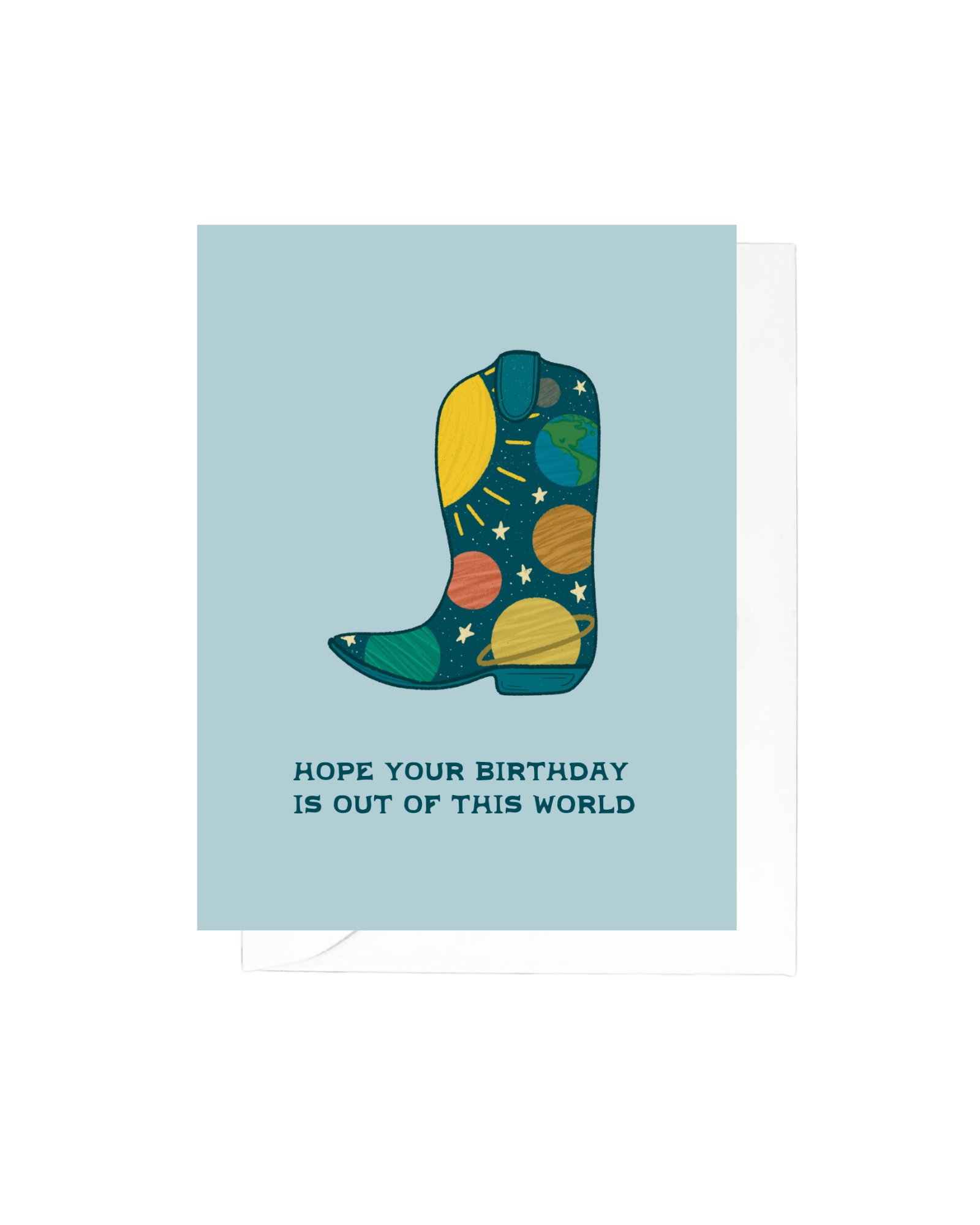 Out of this World Birthday Greeting Card