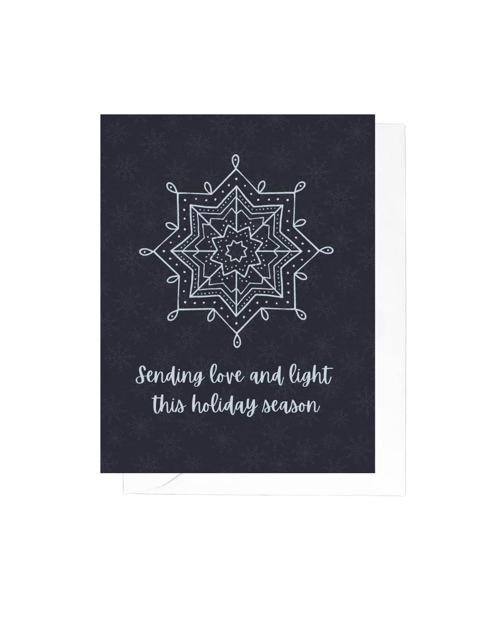 Sending Love and Light Greeting Card