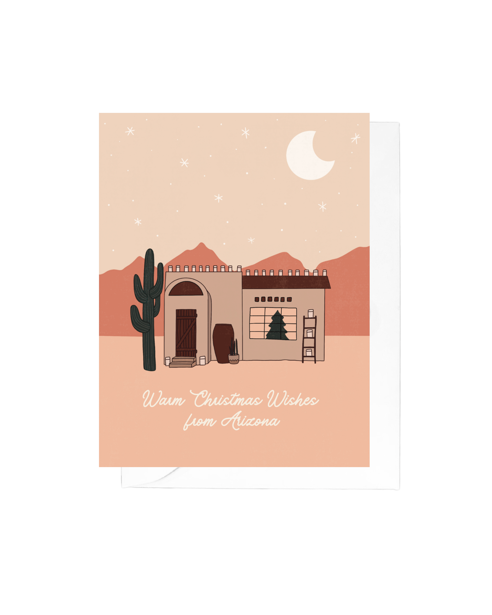 Warm Christmas Wishes from Arizona Greeting Card Box Set of 8