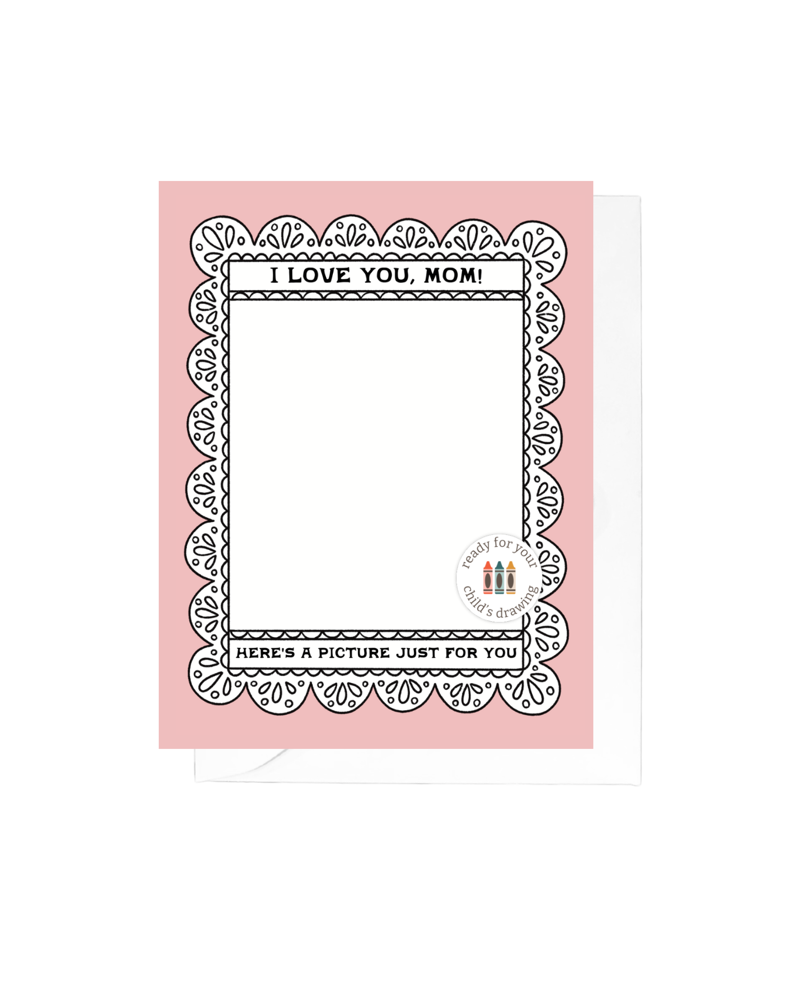 Mom Picture Frame Greeting Card