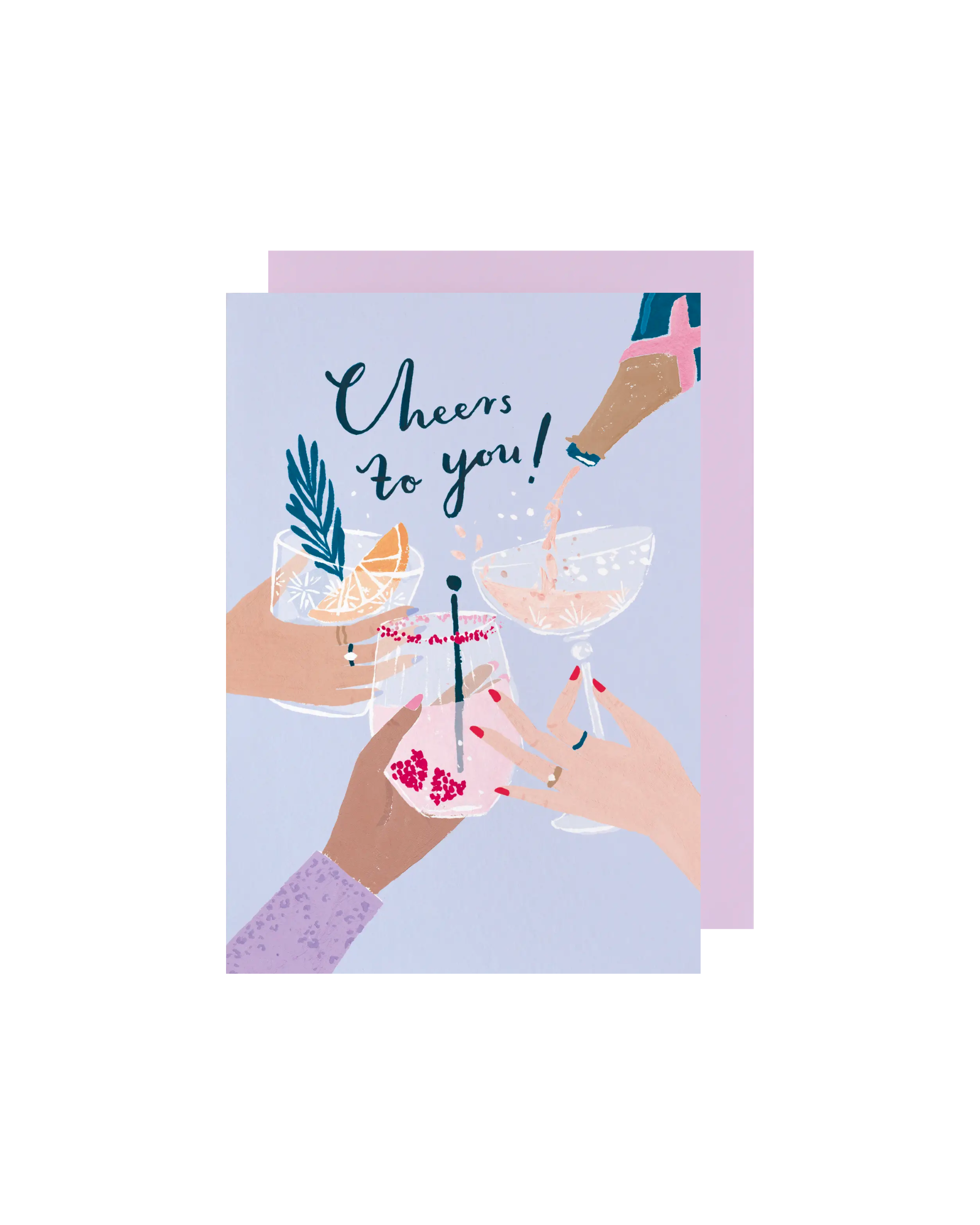 Cheers to You Greeting Card