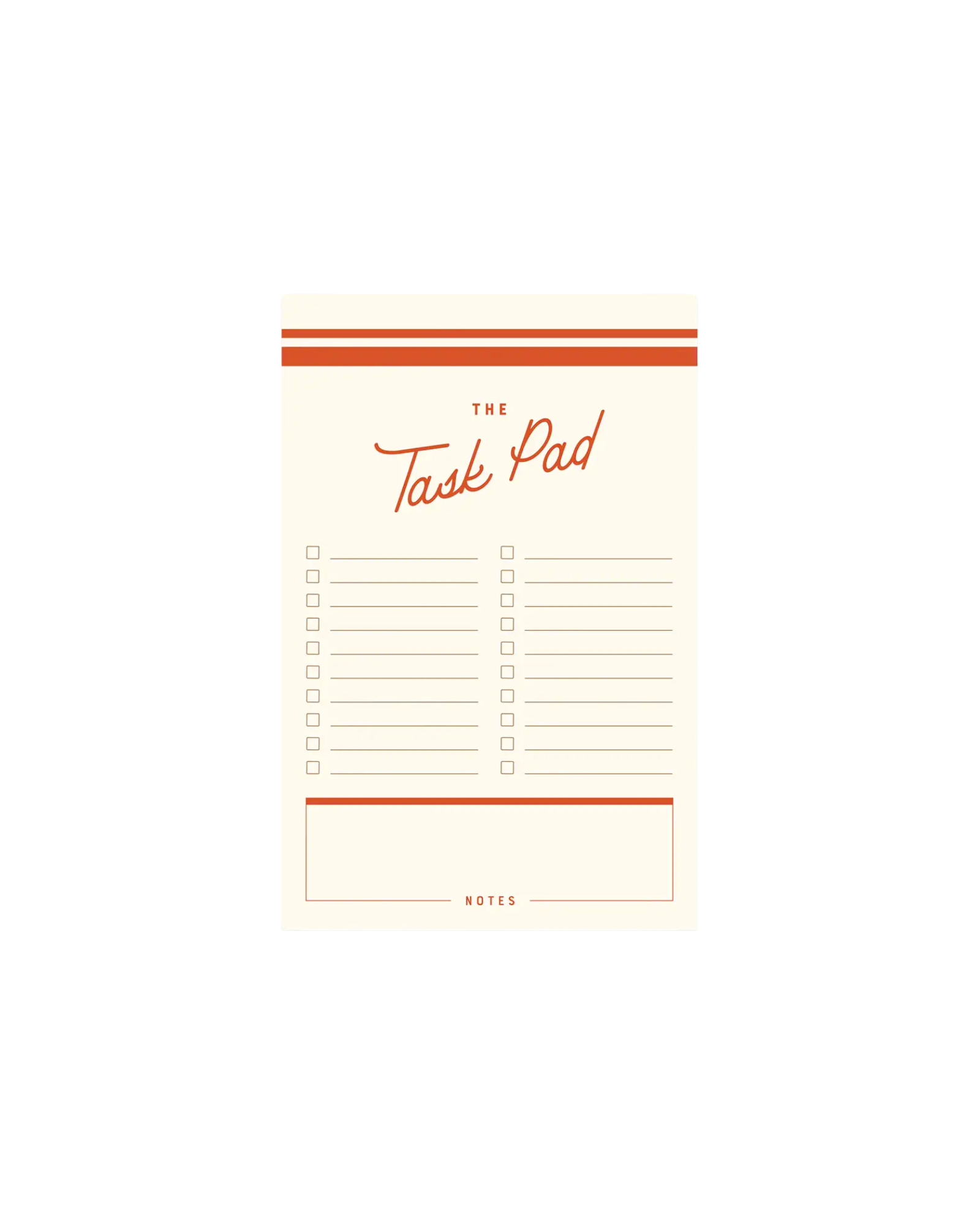 Retro Task Pad Notepad