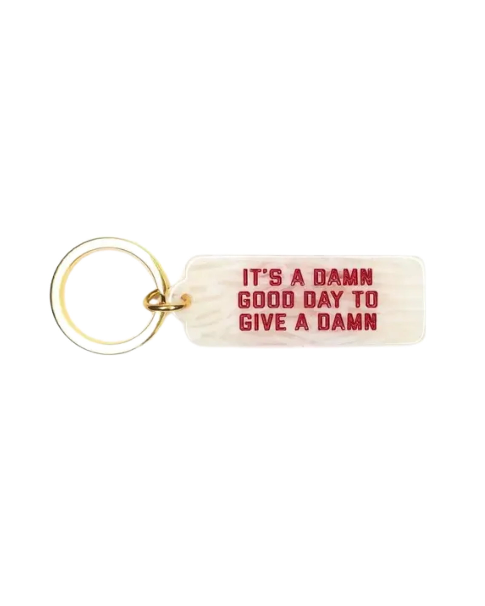 Give a Damn Keychain