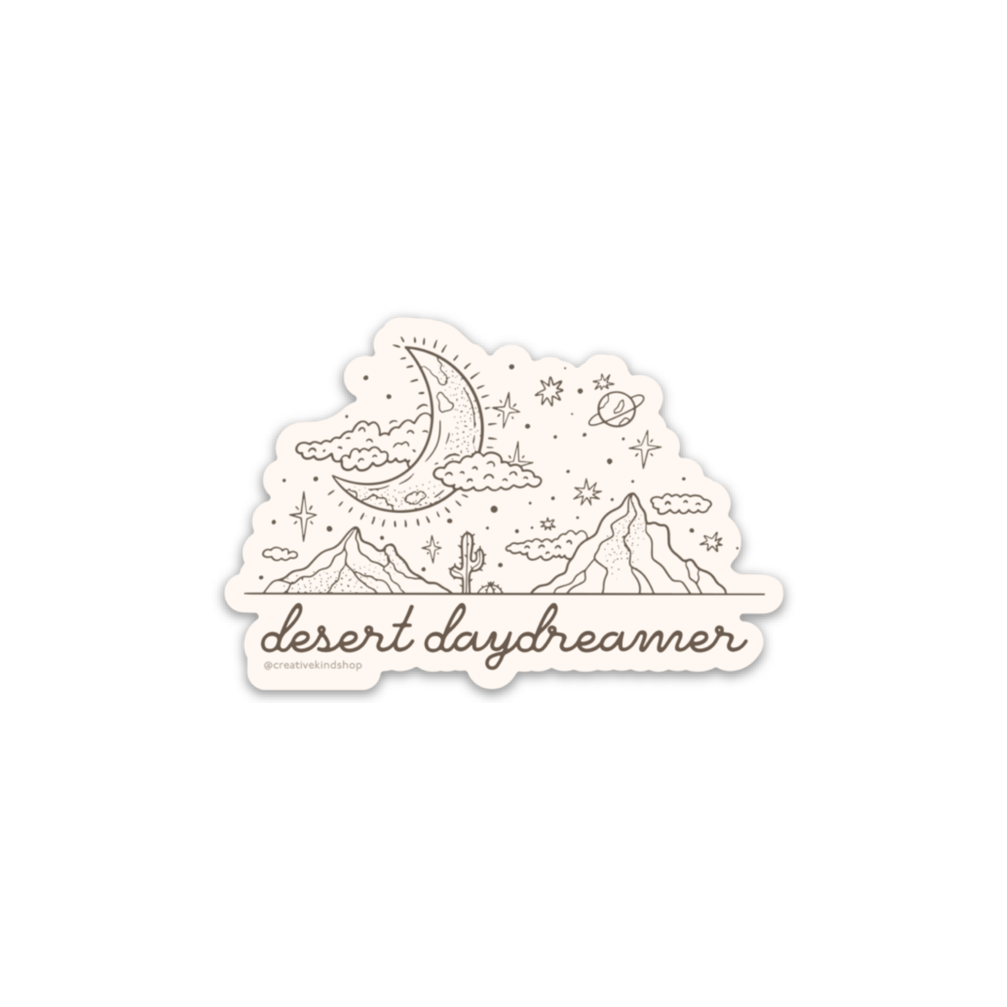 Desert Daydreamer Vinyl Sticker