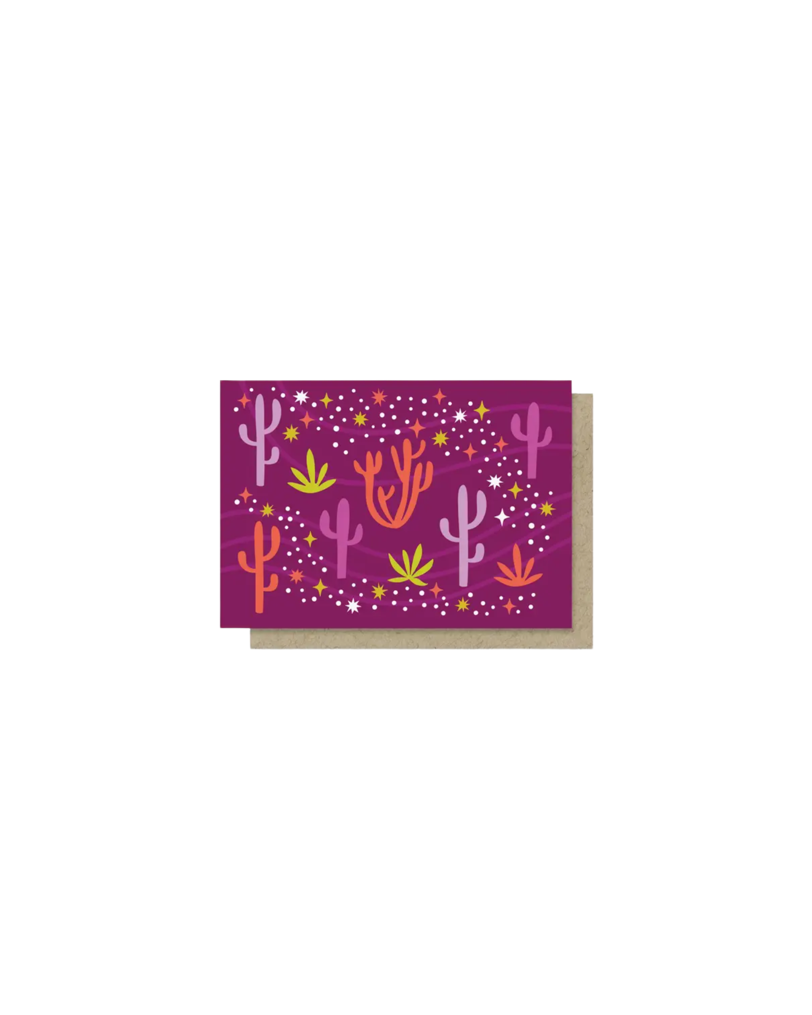 Desert Stars Mini Greeting Card