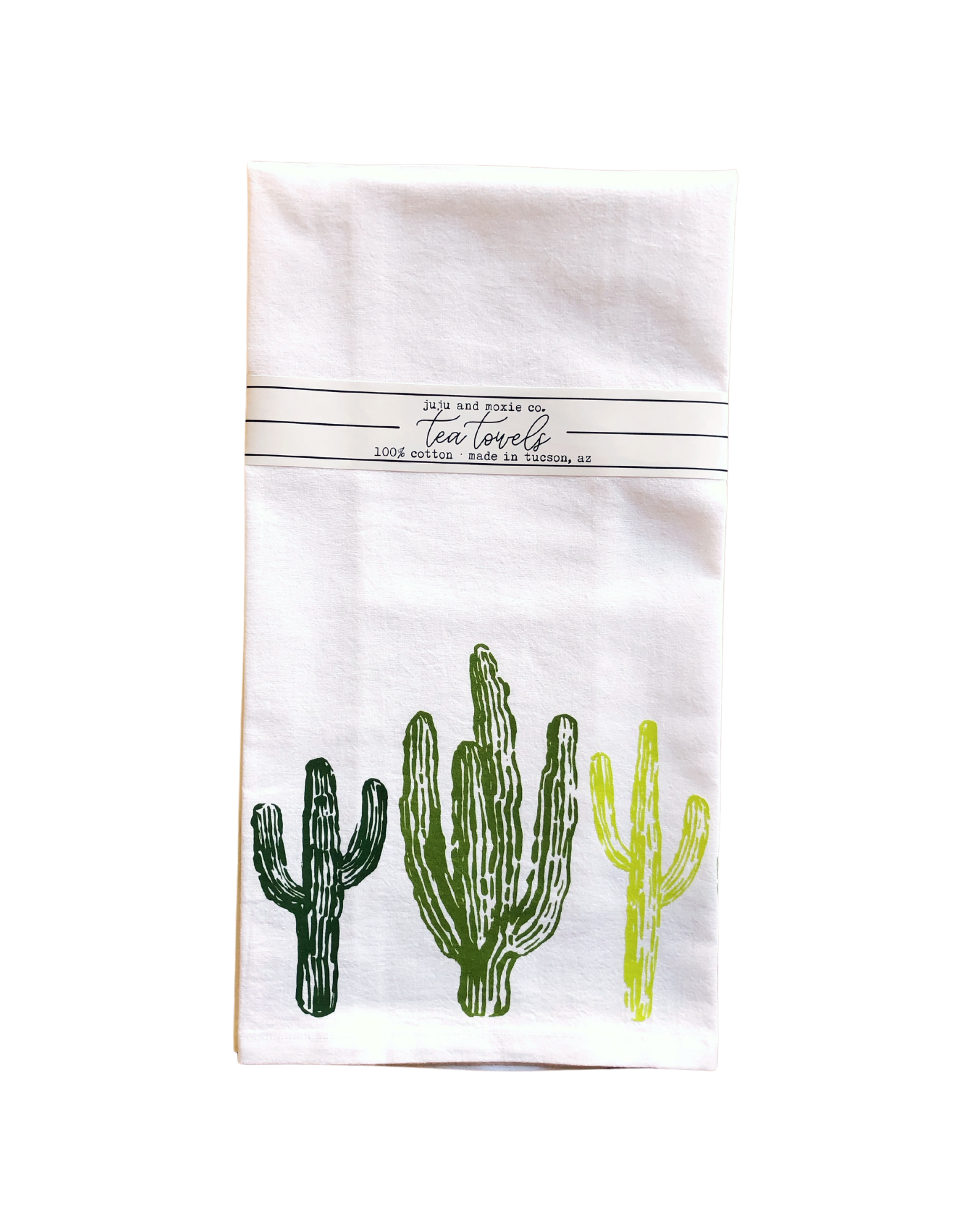 Sketchy Saguaros Tea Towel