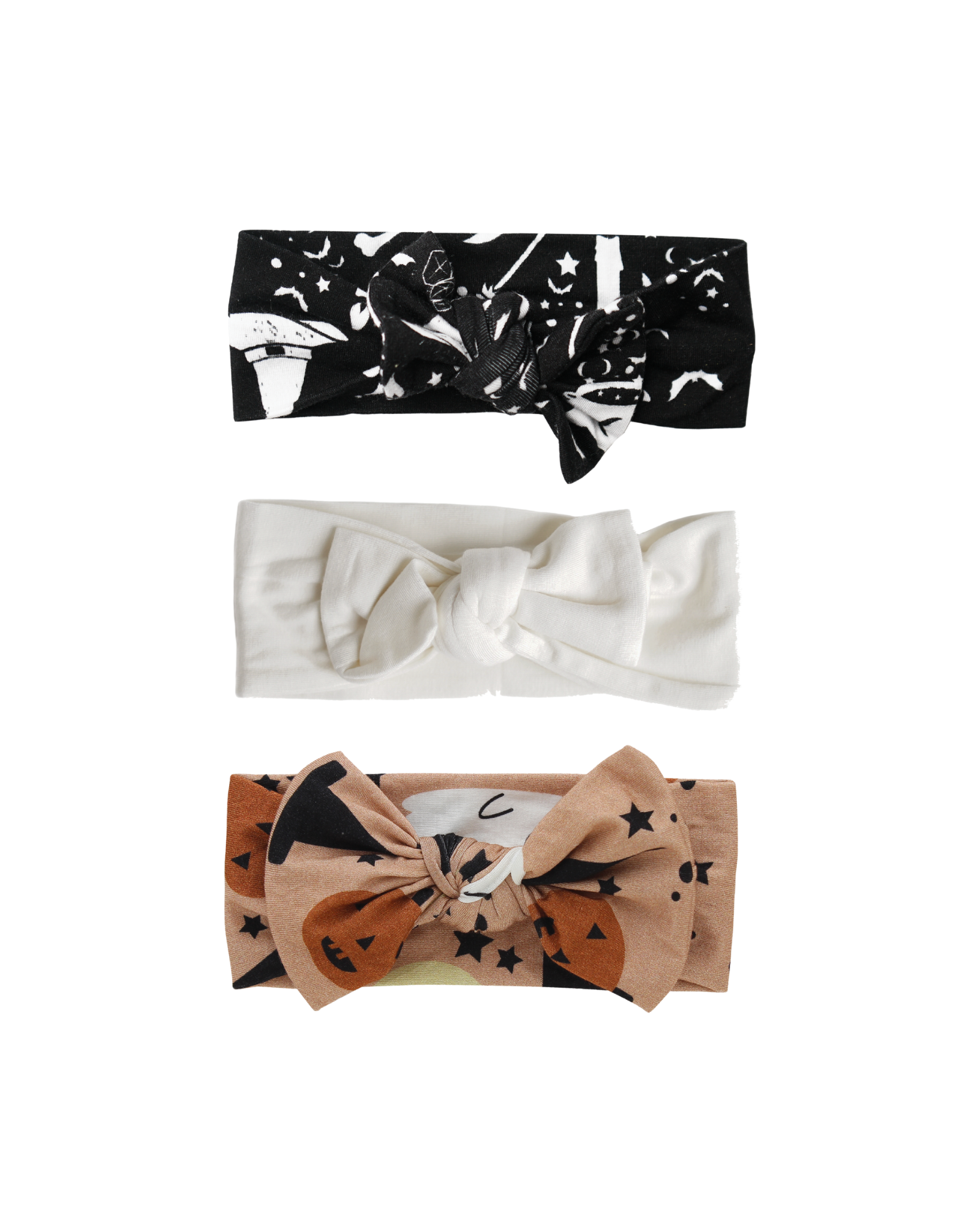 Halloween Bow Headband Set