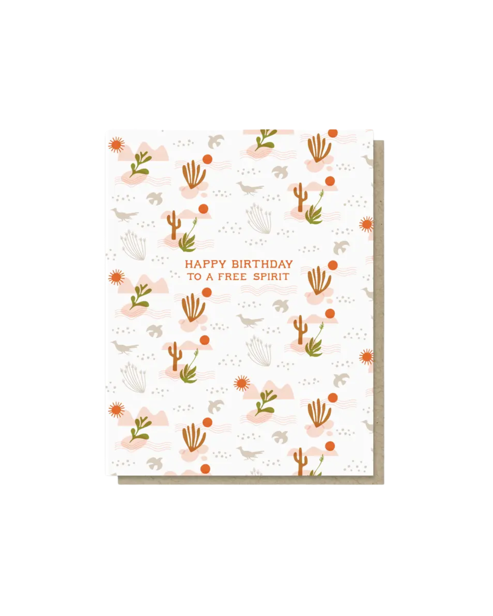 Happy Birthday to a Free Spirit Greeting Card