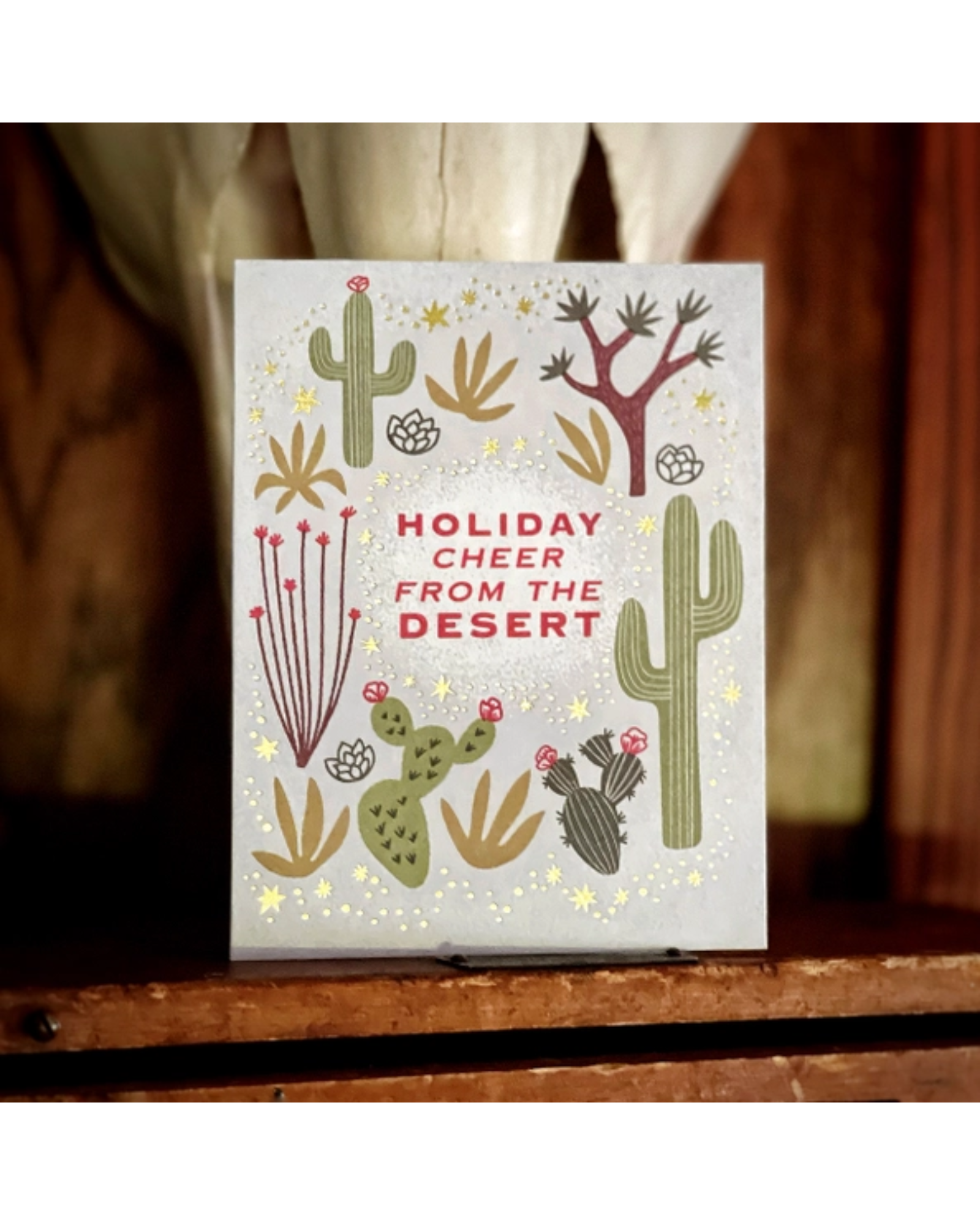 Holiday Cheer from the Desert Greeting Card