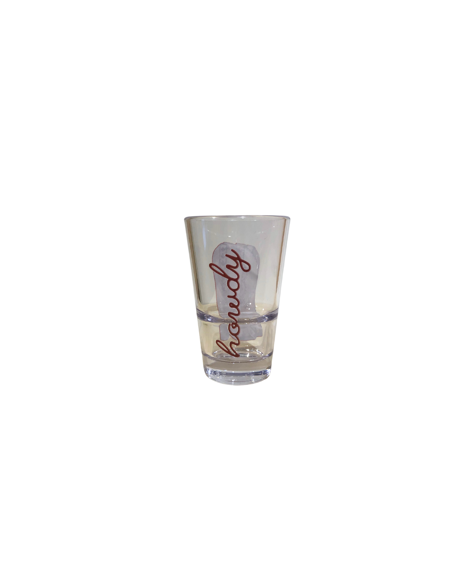 Howdy Cowgirl Boot Shot Glass
