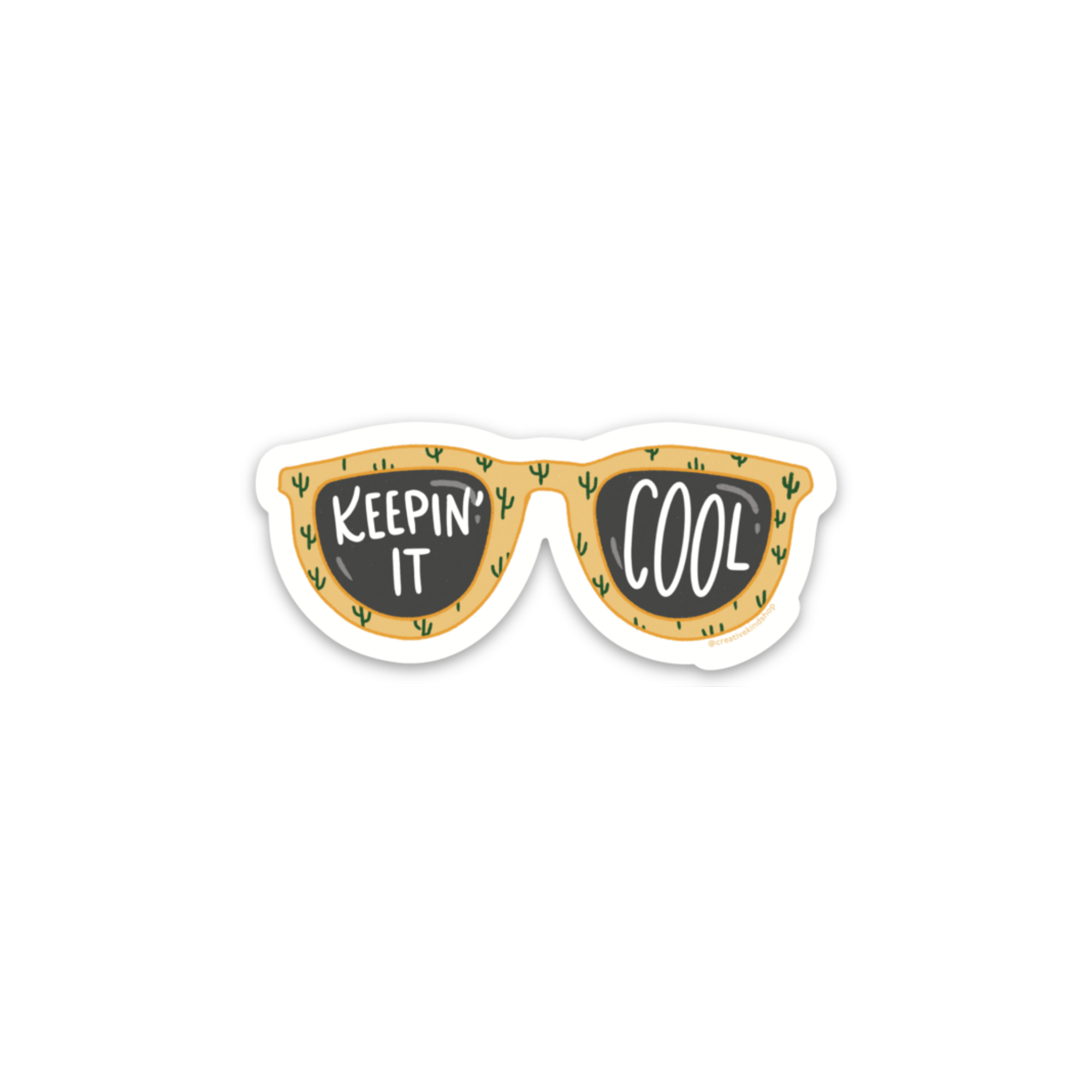 stay cool' Sticker