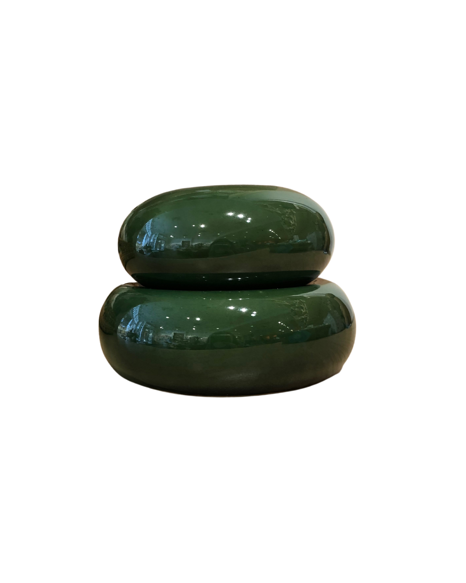 Lidded Bubble Jar