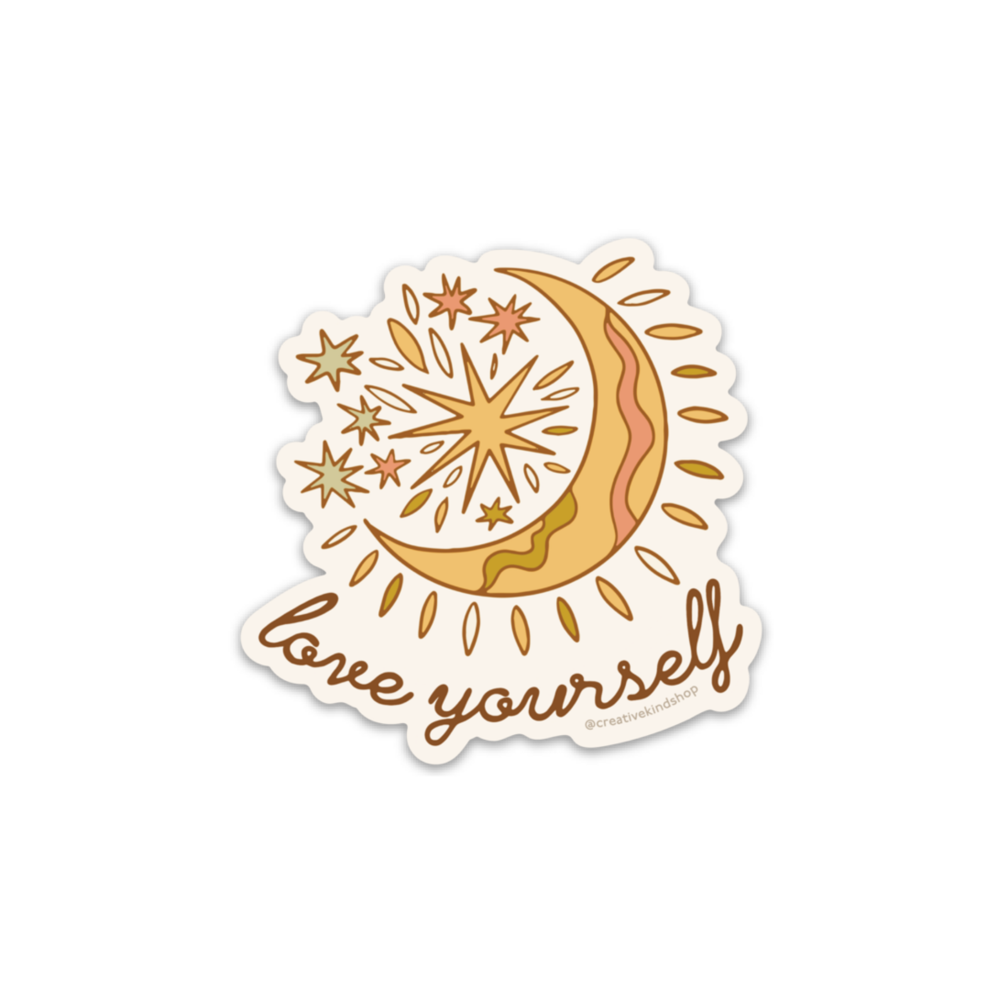 Love Yourself Vinyl Sticker