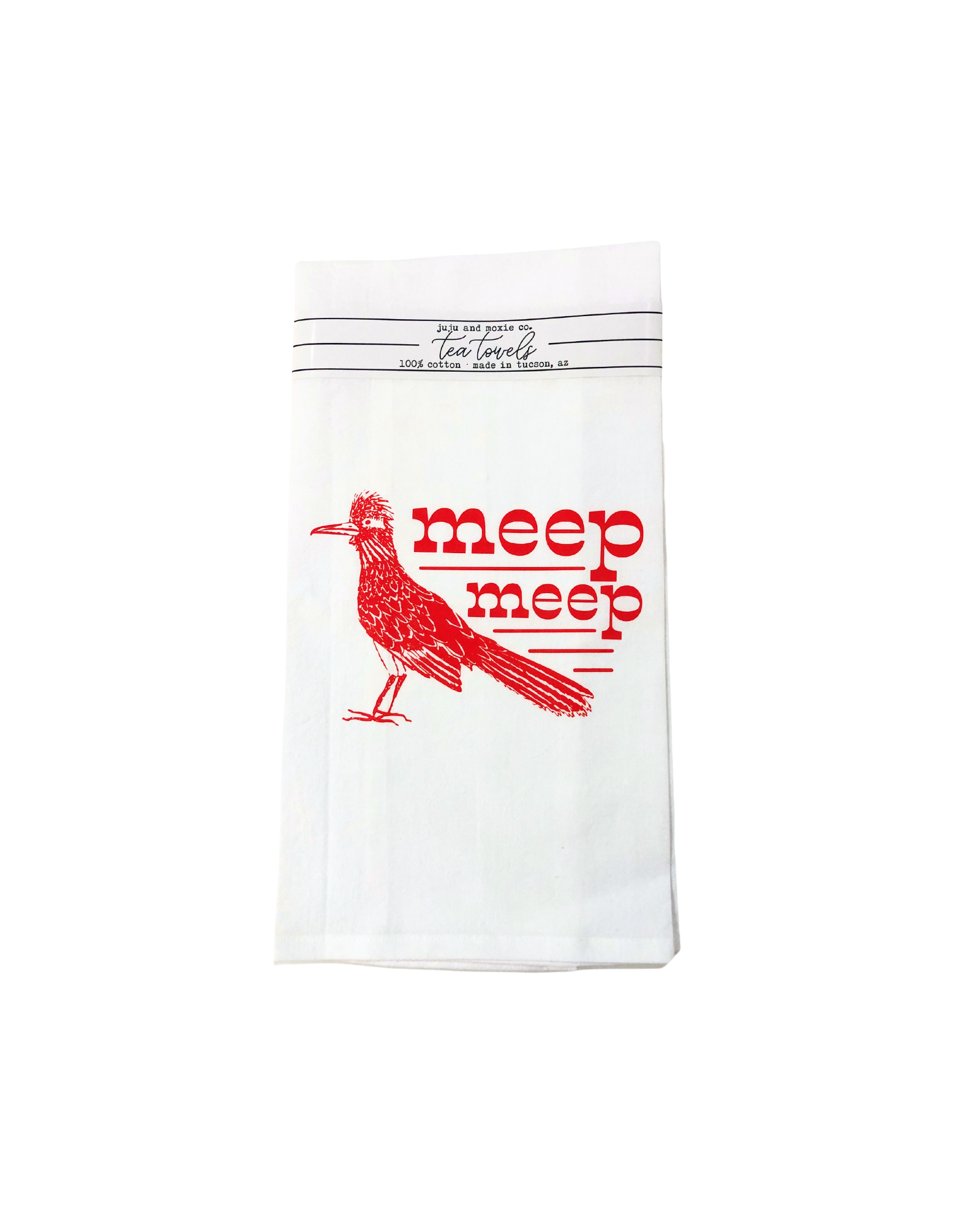 Meep Meep Tea Towel