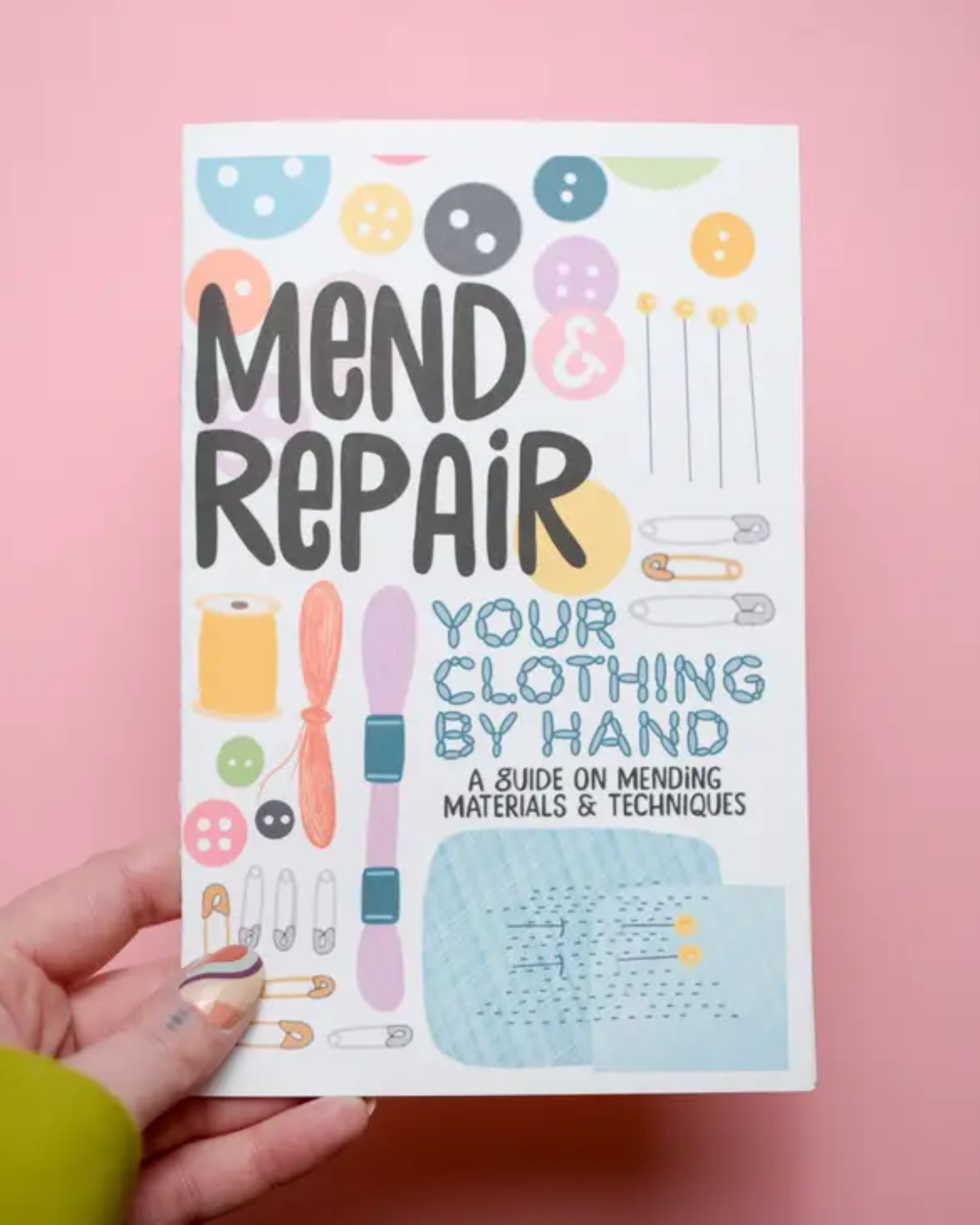Mend + Repair Your Clothing By Hand Zine