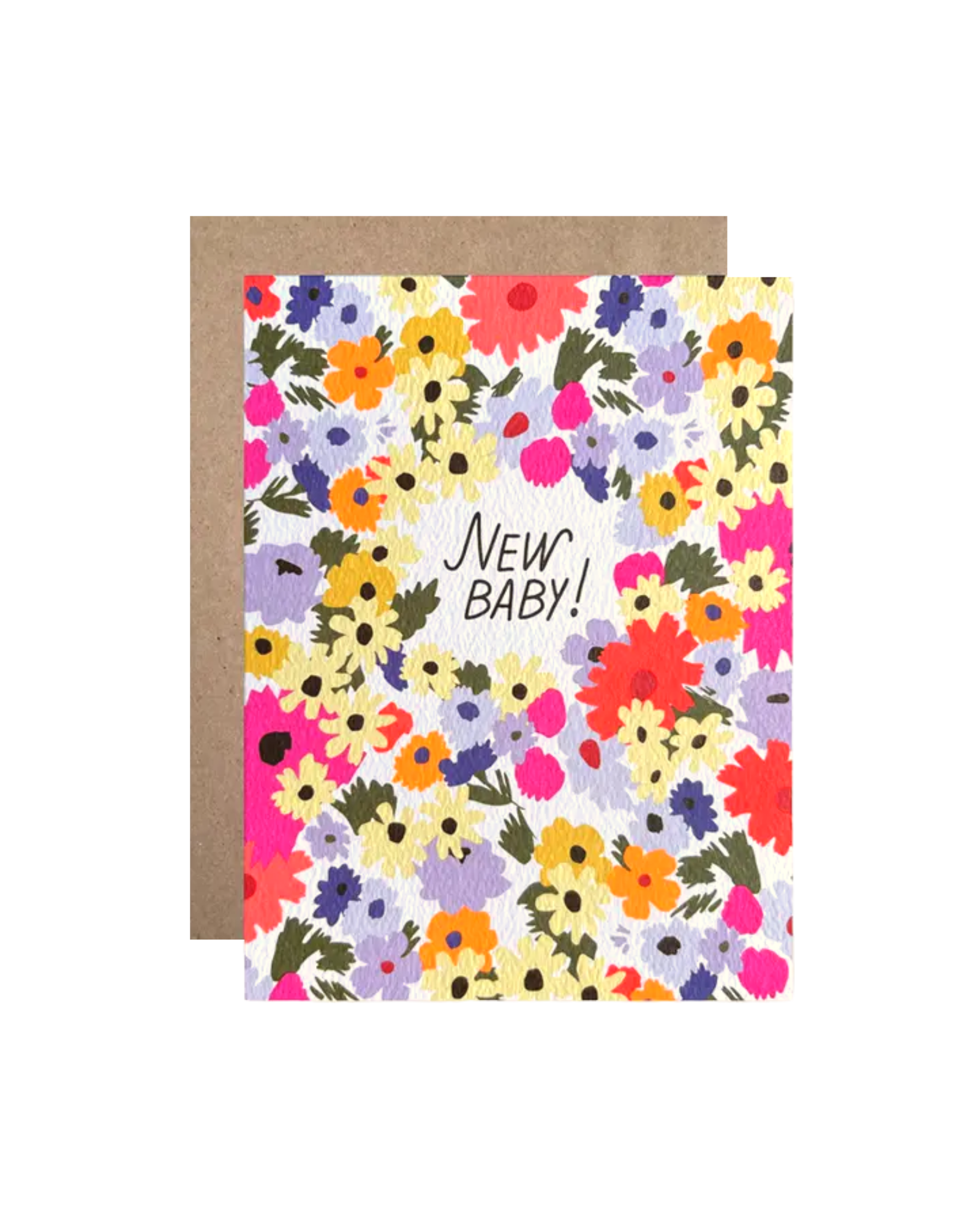 New Baby Garden Greeting Card