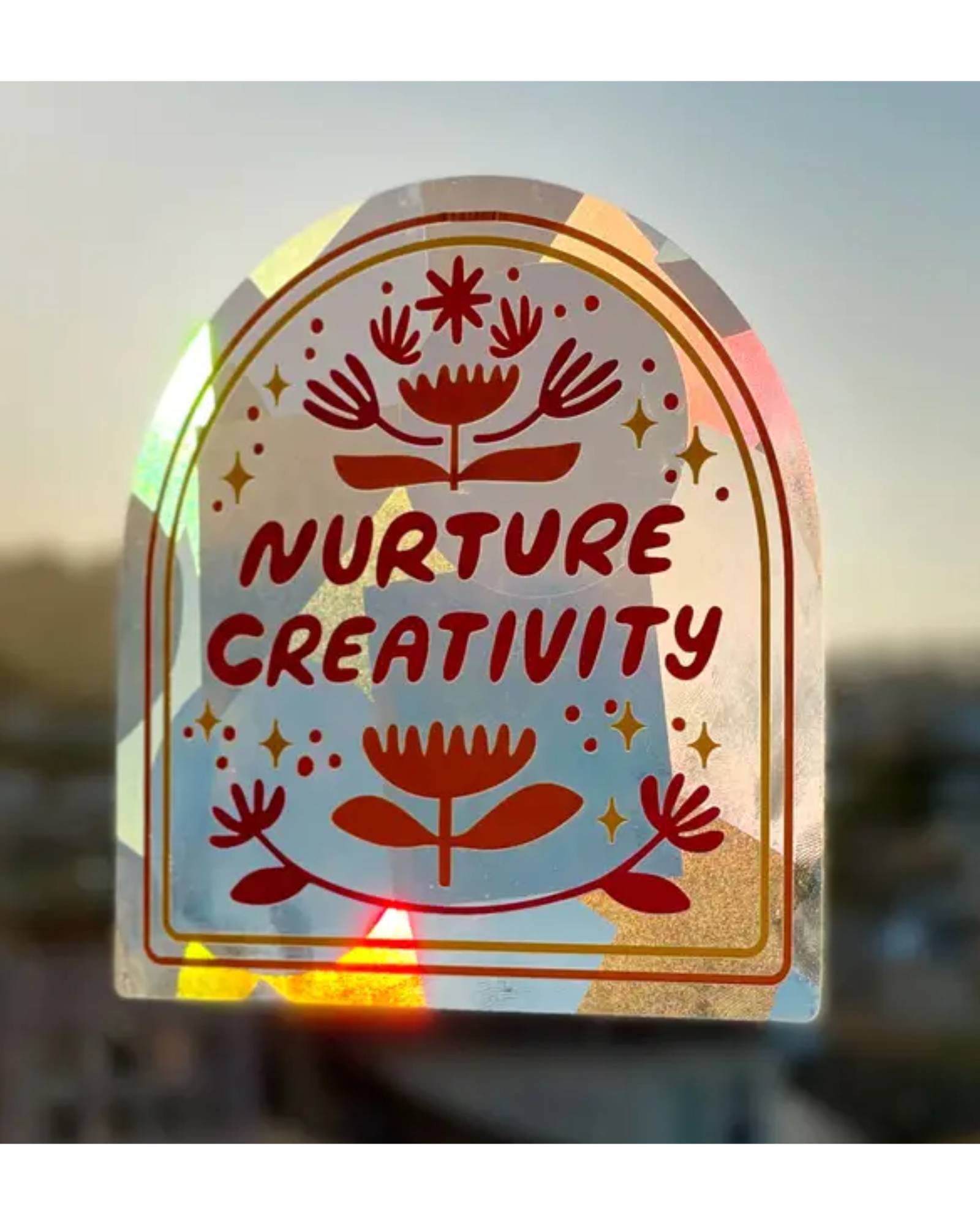 Nurture Creativity Suncatcher