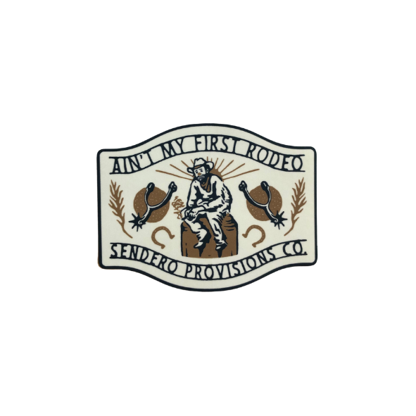 First Rodeo Vinyl Sticker