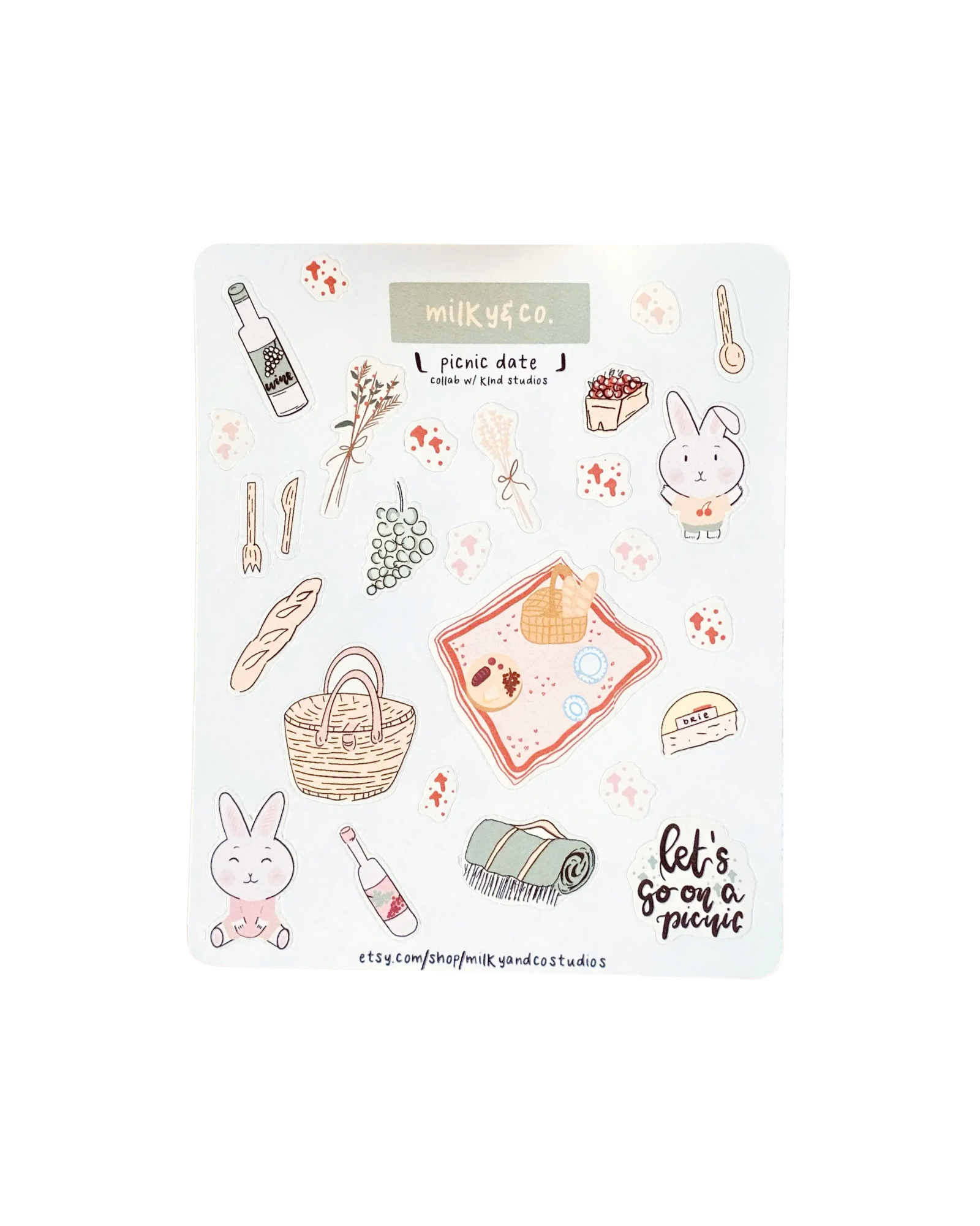 Picnic Date Sticker Sheet