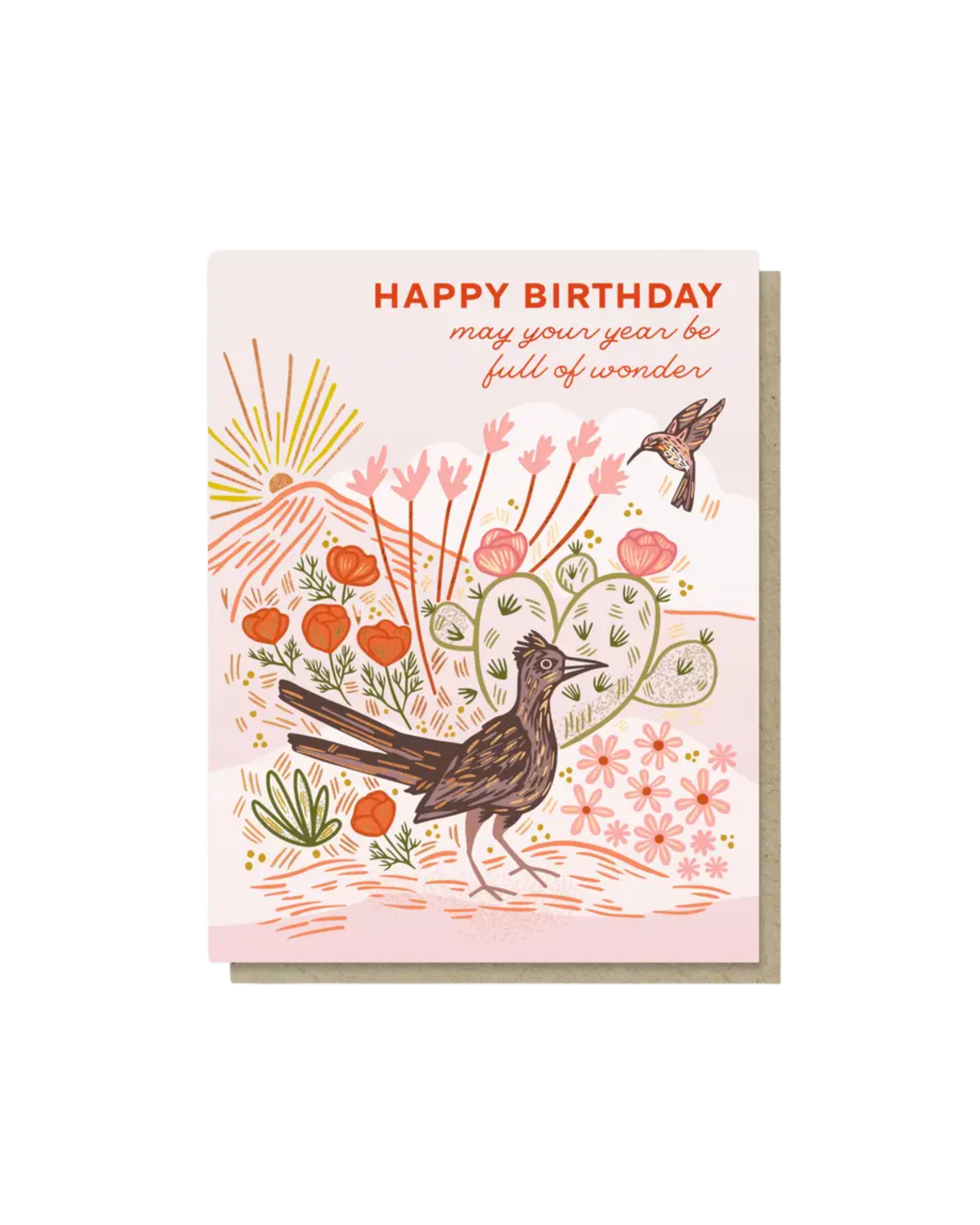 Roadrunner Ranch Birthday Greeting Card