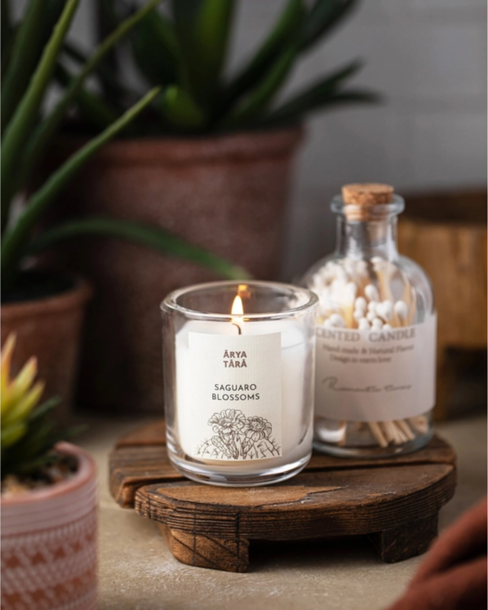 Saguaro Blossoms Petite Candle