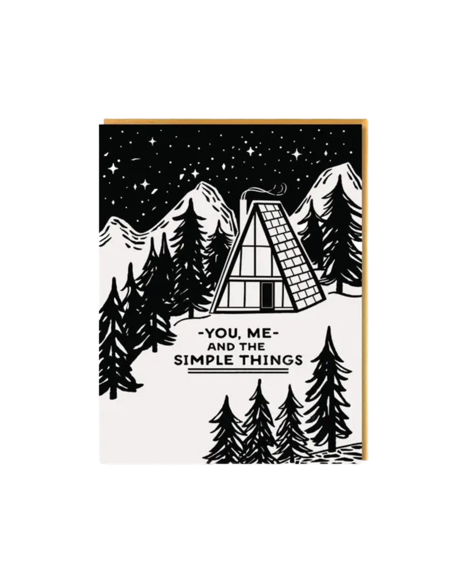 Simple Things Greeting Card