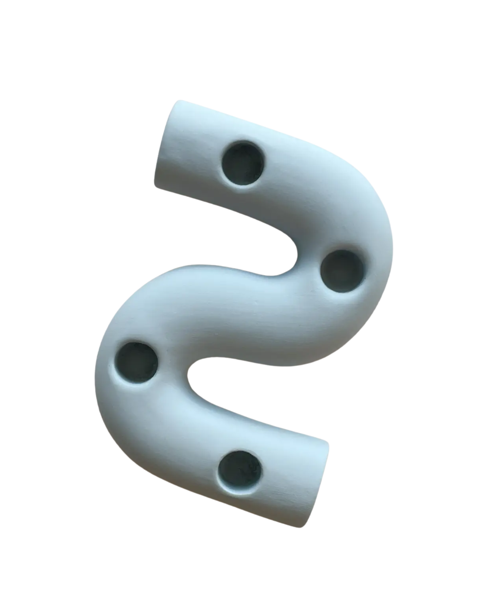 Squiggle Taper Candle Holder