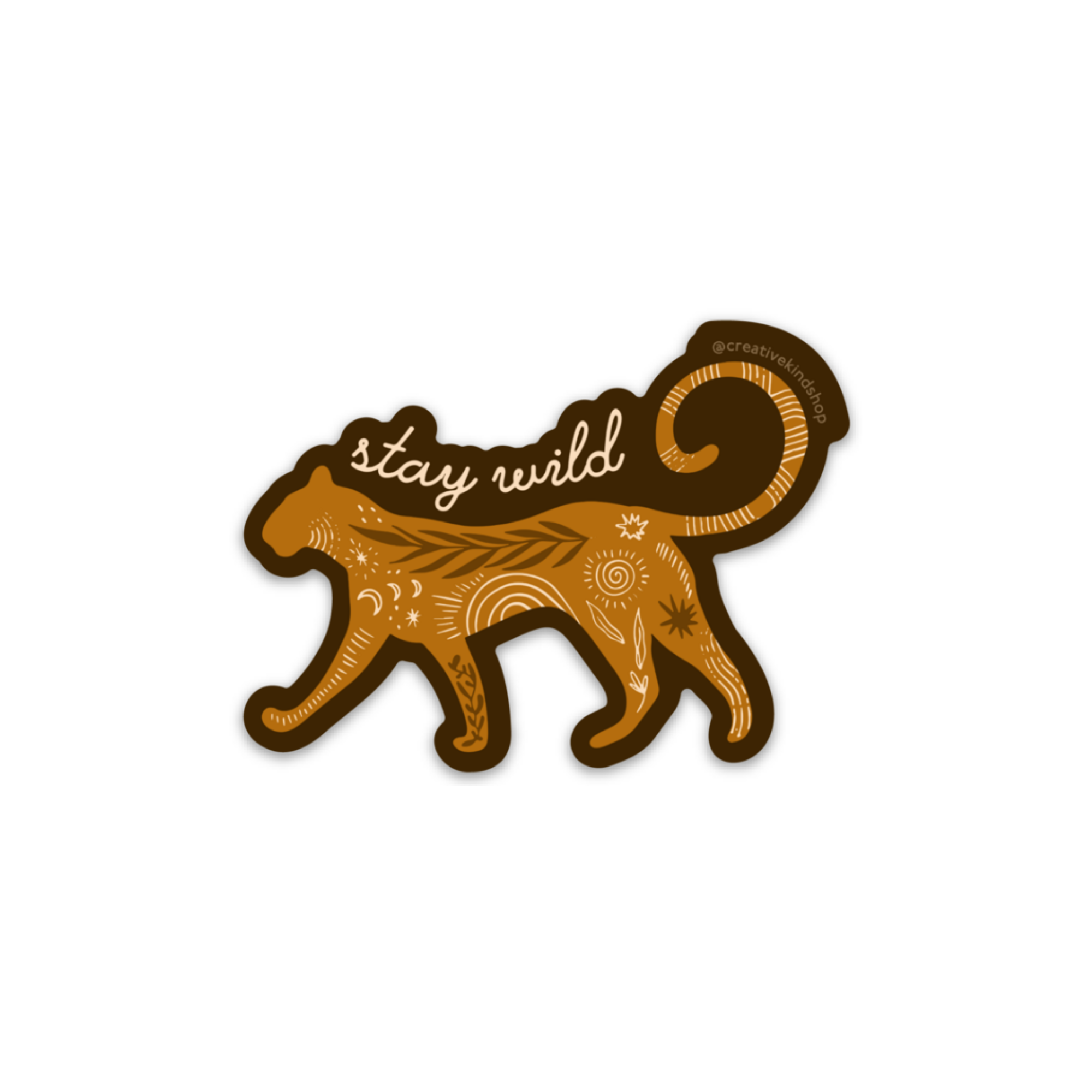 Stay Wild Vinyl Sticker