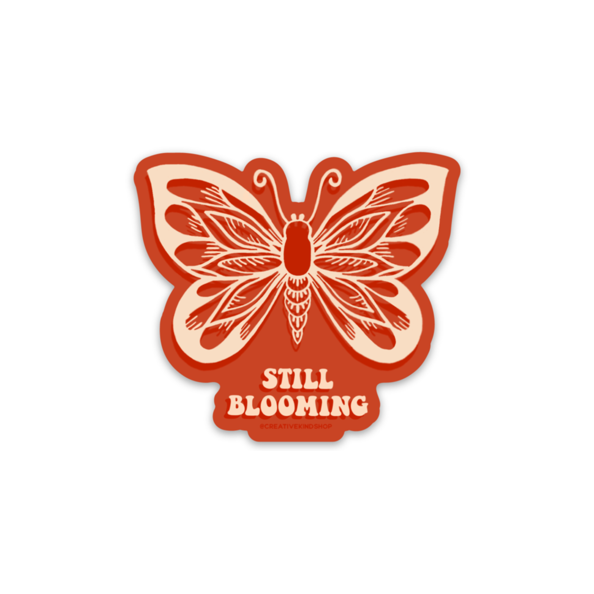 Still Blooming Vinyl Sticker