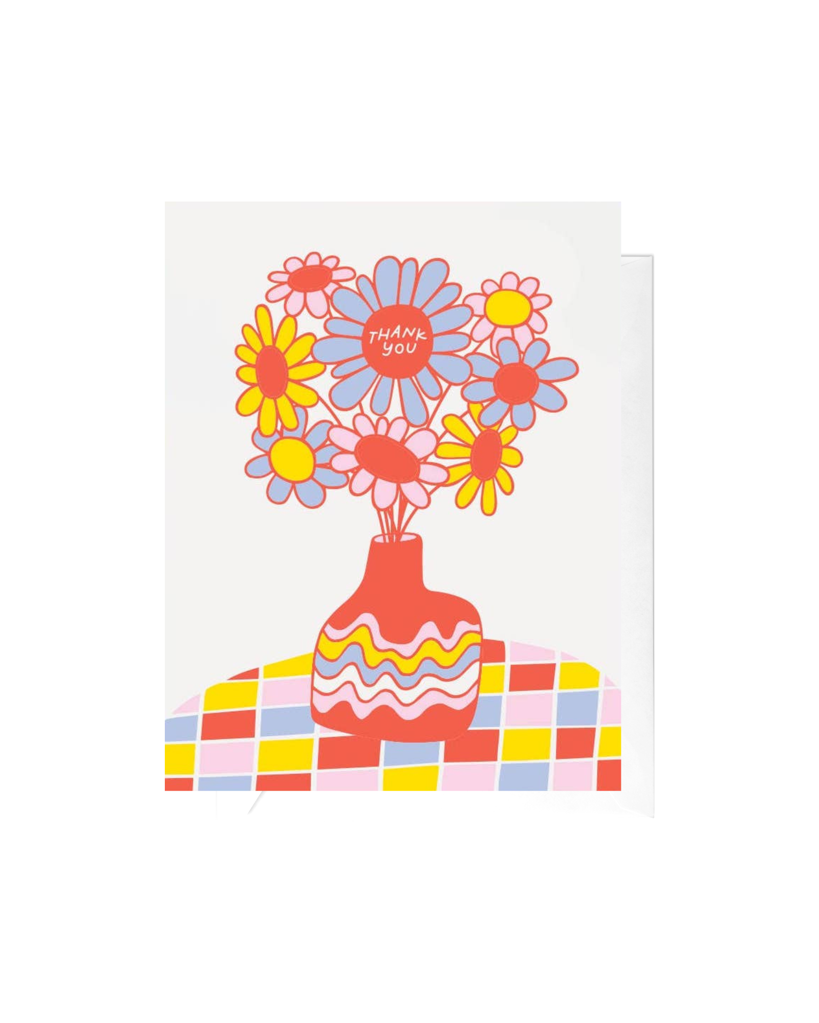 Thank You Vase Greeting Card