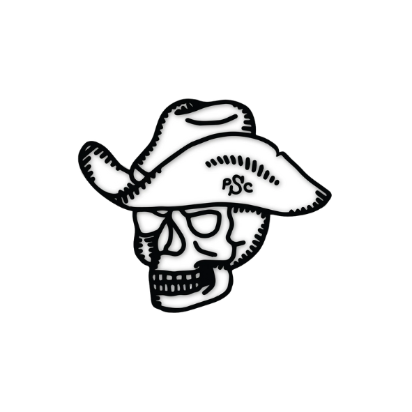 Vaquero Muerto Vinyl Sticker
